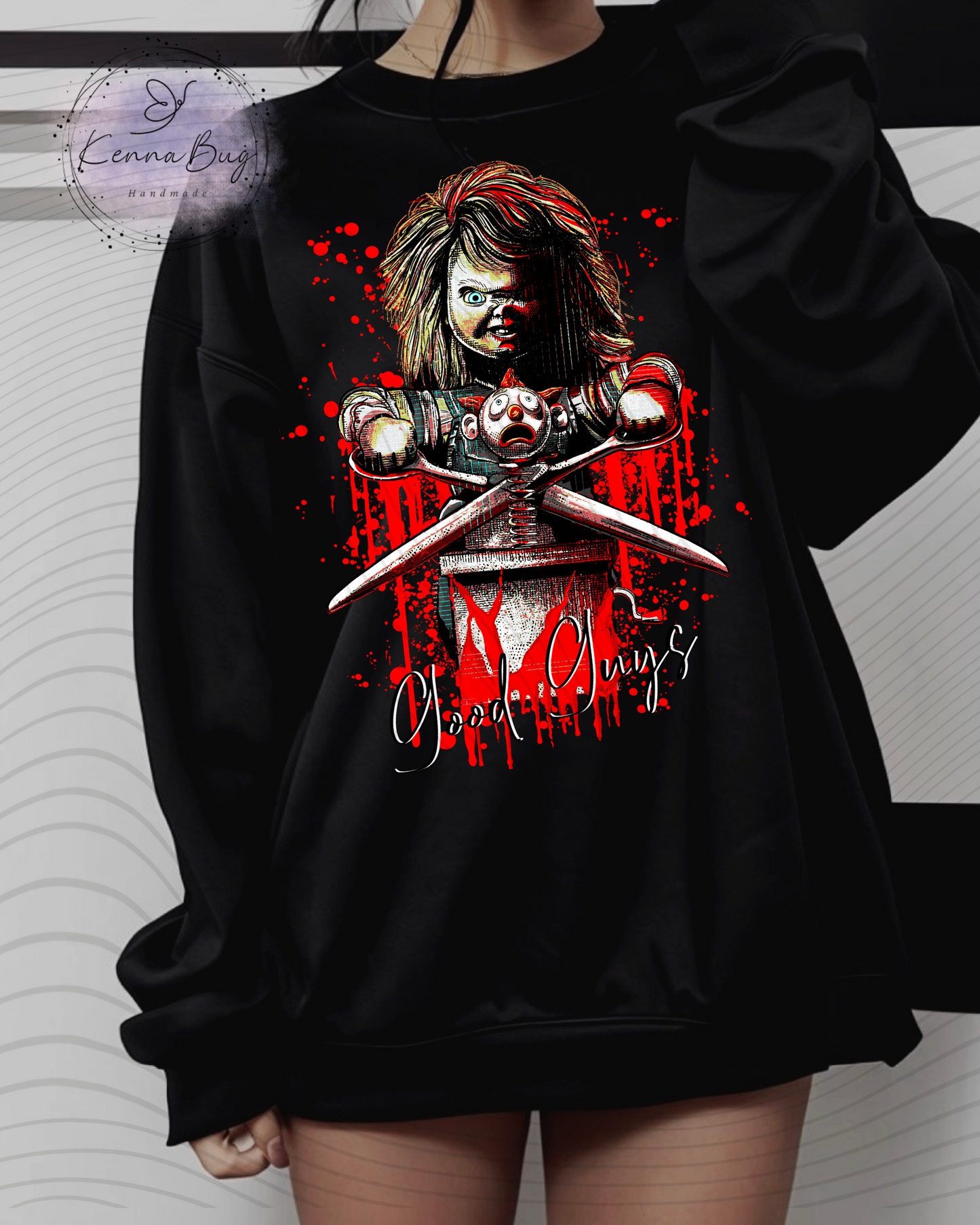 Good Guys Killer, Horror Movie, DTF Transfer, Ready to Press, Shirt Transfer, Heat Transfer, Direct to film Transfer