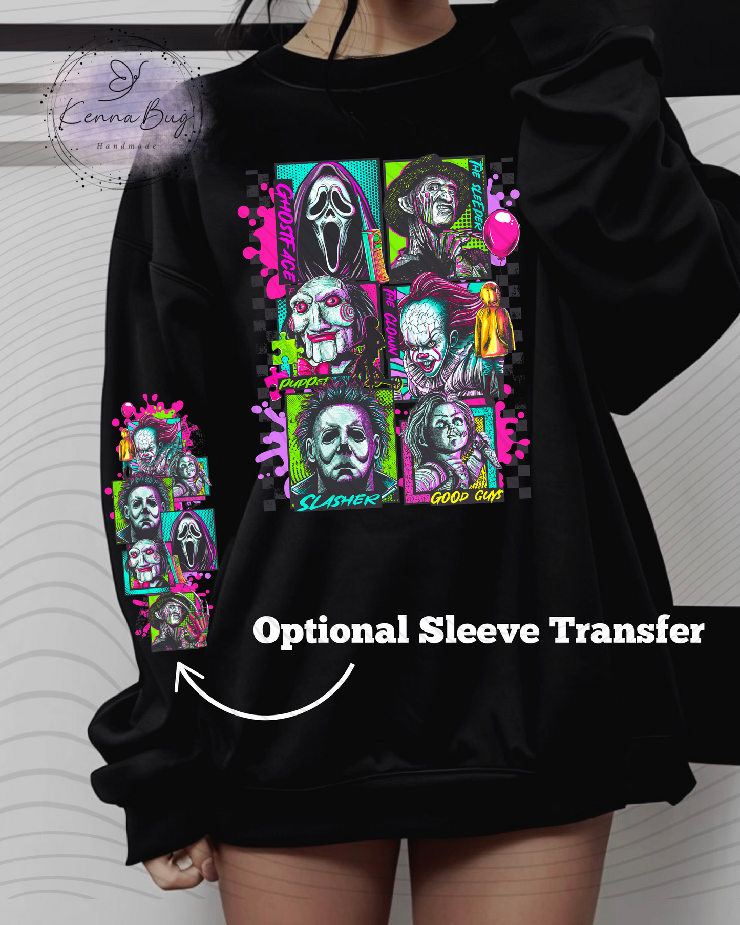 Halloween, Horror Squad, Horror Movies, DTF Transfer, Ready to Press, Shirt Transfer, Heat Transfer, Direct to film Transfer