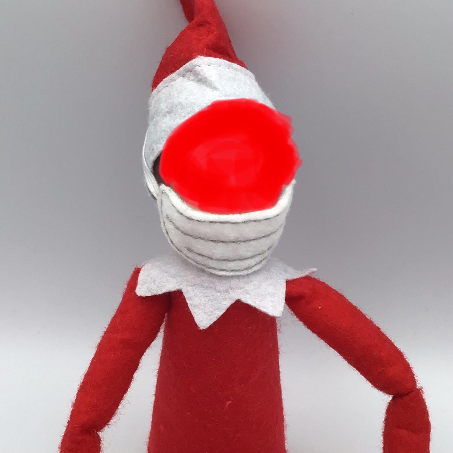 Elf Mask, Face Mask, Doll Mask, Elf Accessories, Christmas Elf, Elf Costume, Elf Clothes, Elf, Elves, Doll Clothes