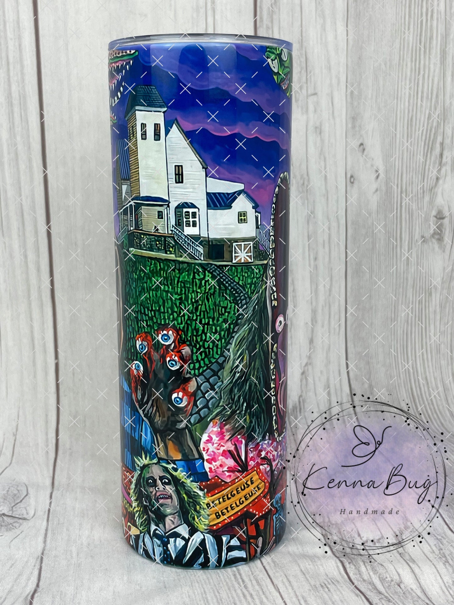 Beetle juice, 20 oz Tumbler, Sublimation, Gift, Mothers Day Gift, Gifts for Her, Insulated, Coffee Cup, Humor, Coffee mug, To go cup