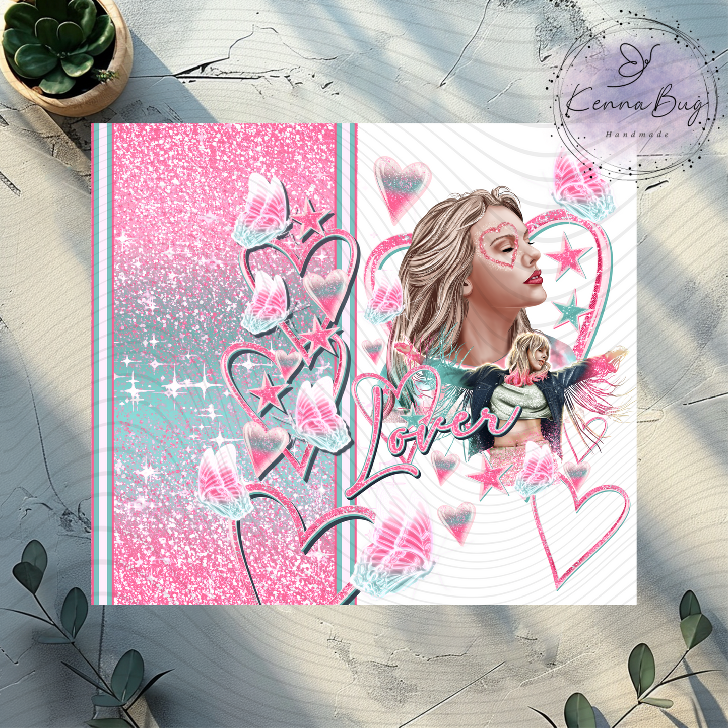 Lover Star, Music, Singer, Sublimation Tumbler Transfer, 20 oz Tumbler Wrap, Ready to press, Heat Transfer, Sublimation Cup Wrap