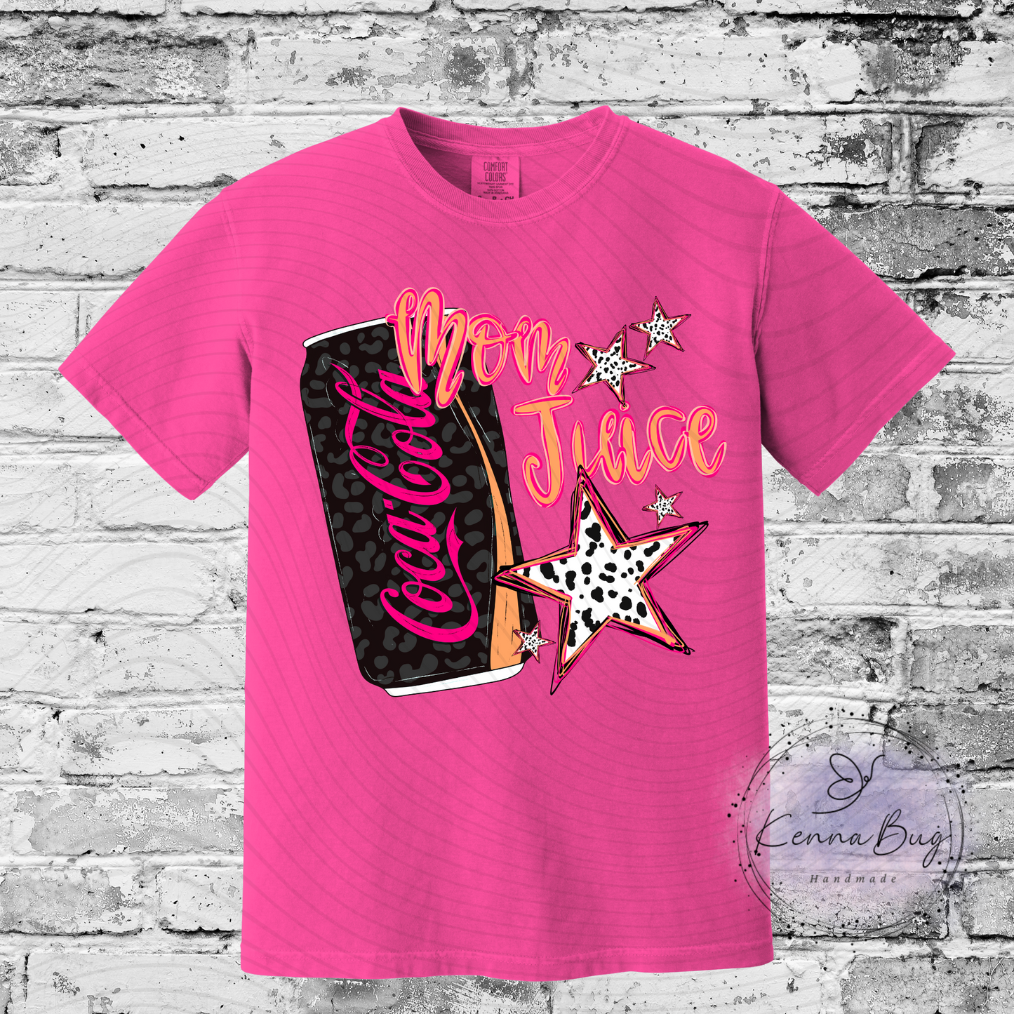 Mom Juice, Cola, Custom T-Shirt, Pick your Color, Graphic Tee, Comfort Colors 1717