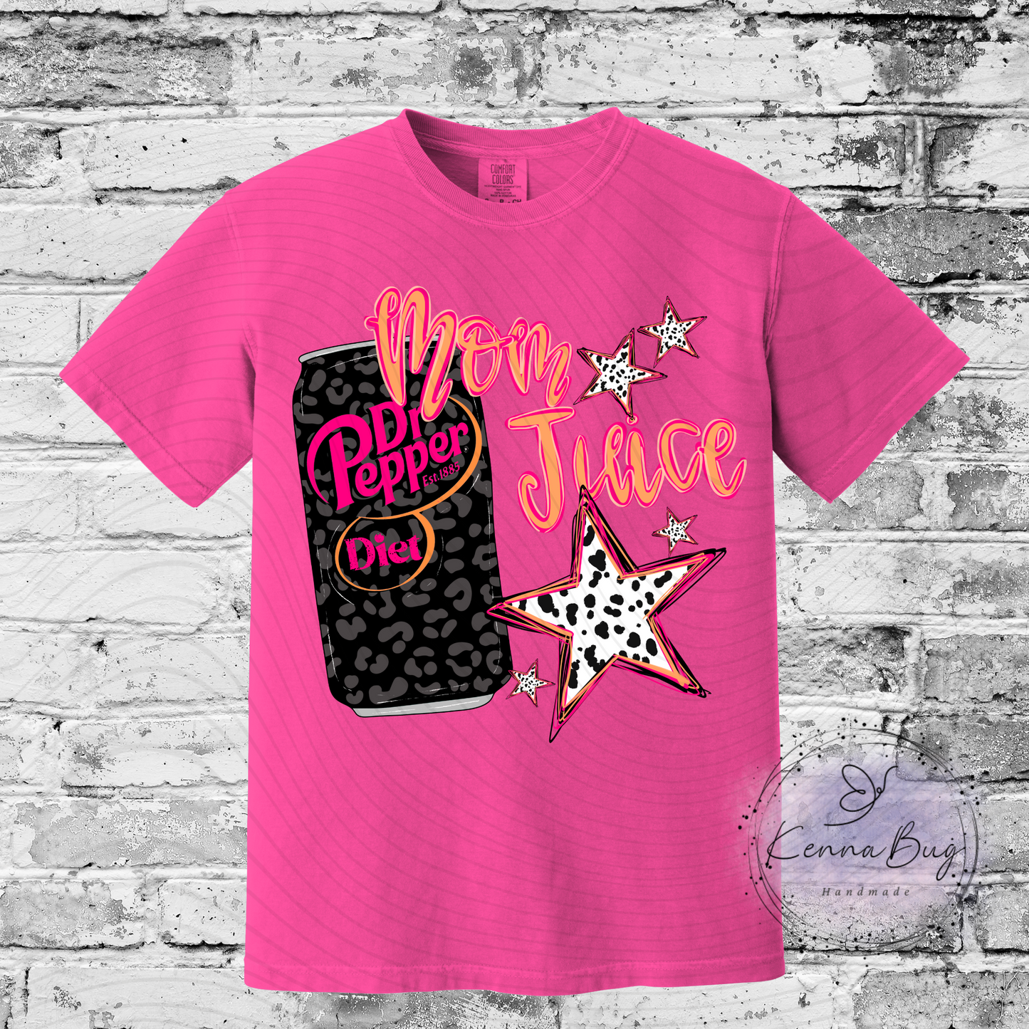 Mom Juice, Diet Dr P, Custom T-Shirt, Pick your Color, Graphic Tee, Comfort Colors 1717