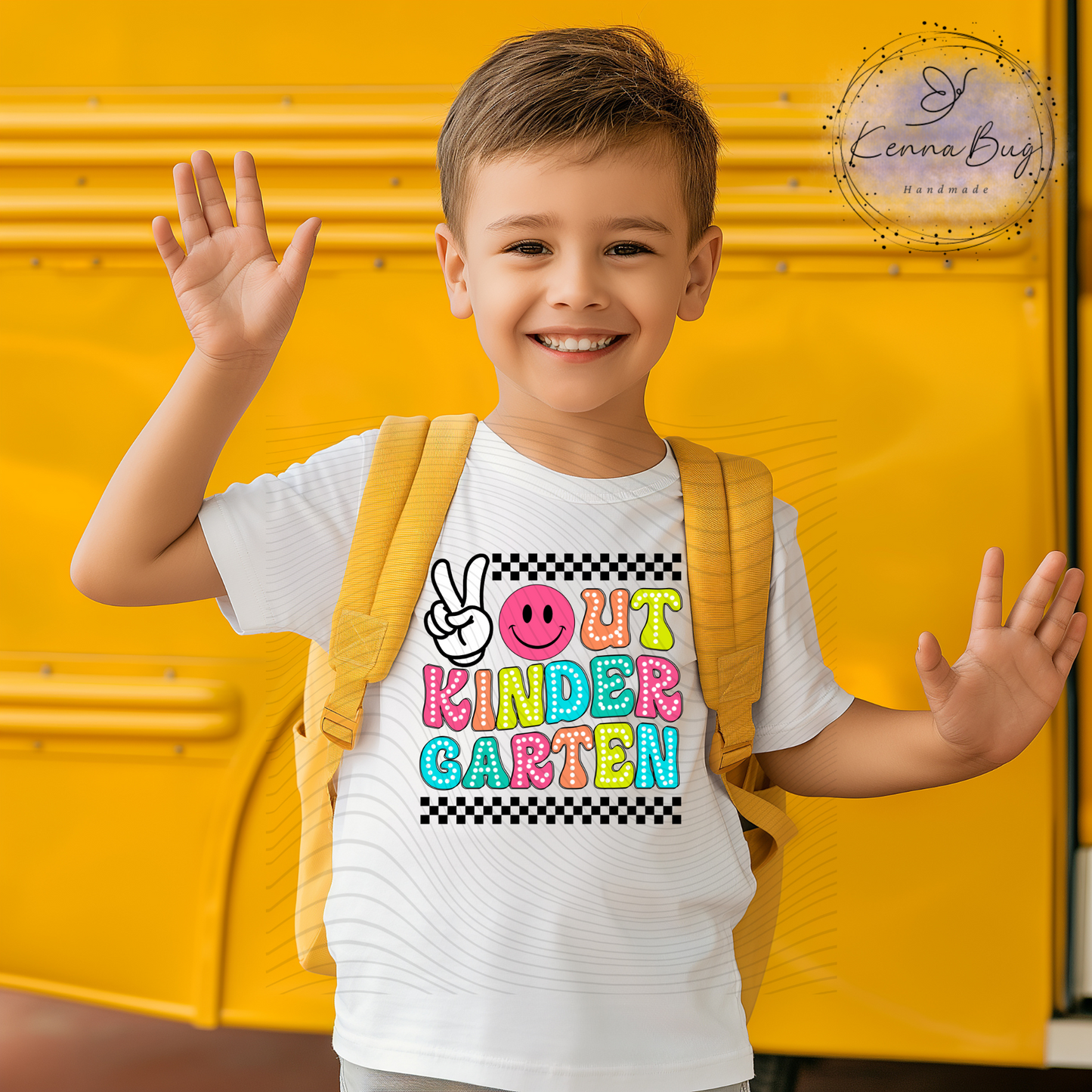 Peace Out Kindergarten, Last Day of School, DTF Transfer, Ready to Press, Shirt Transfer, Heat Transfer, Direct to film Transfer
