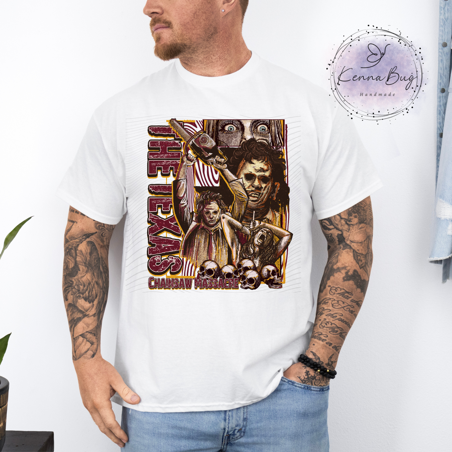 Texas Chainsaw, Horror Movie, Dark, DTF Transfer, Ready to Press, Shirt Transfer, Heat Transfer, Direct to film Transfer
