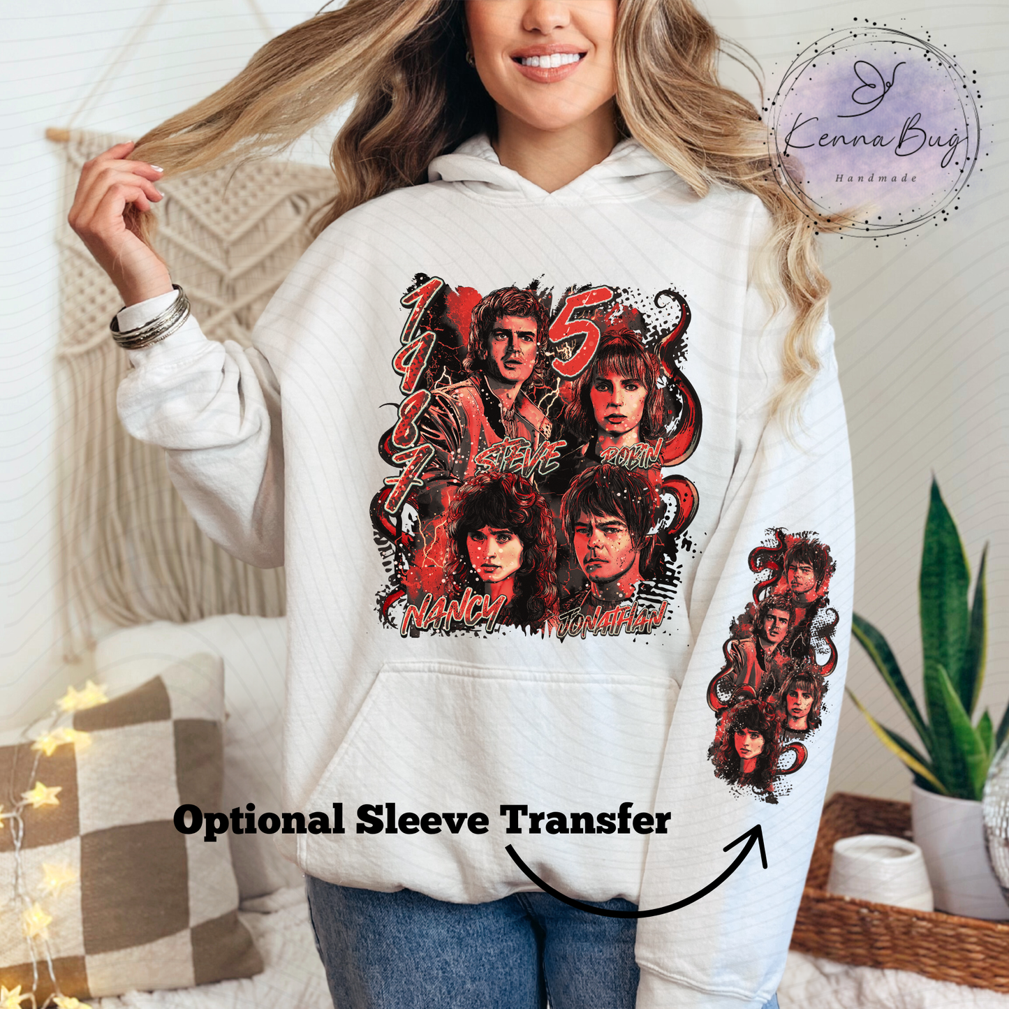 Stranger, 1987, DTF Transfer, Ready to Press, Shirt Transfer, Heat Transfer, Direct to film Transfer