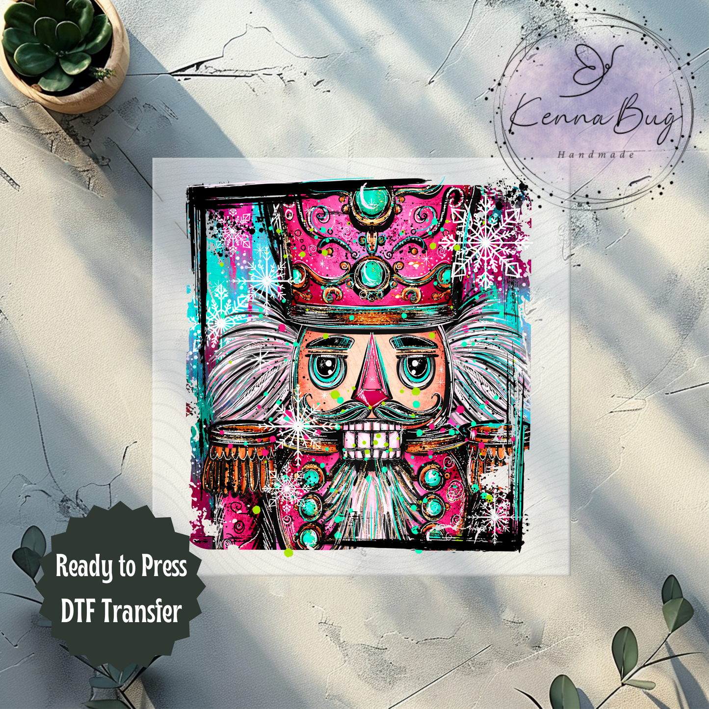 Christmas Nutcracker, Selfie, DTF Transfer, Ready to Press, Shirt Transfer, Heat Transfer, Direct to film Transfer