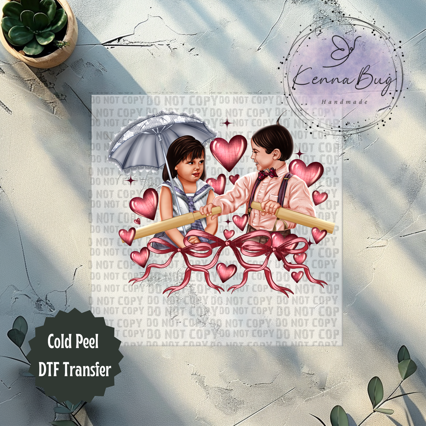 Alfalfa & Darla, Valentines Day, Movie, DTF Transfer, Ready to Press, Shirt Transfer, Heat Transfer, Direct to film Transfer