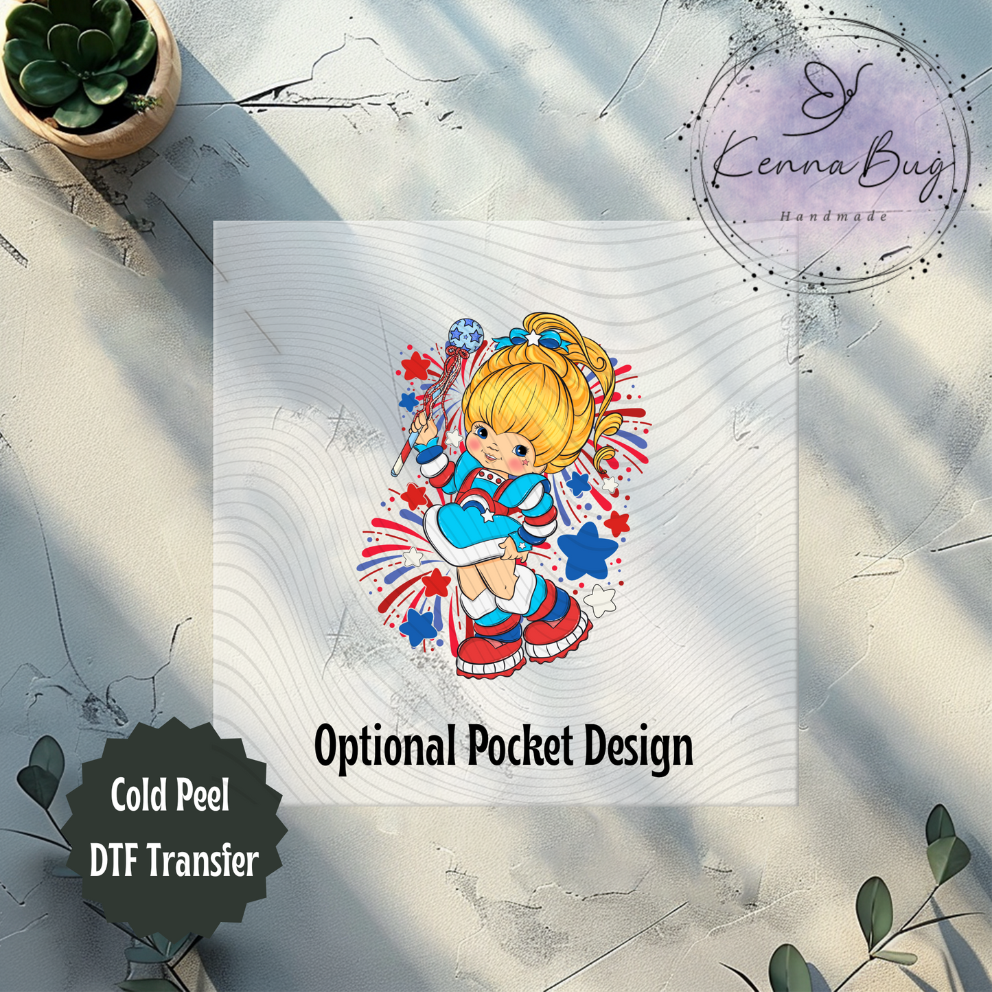 All American Girl. Brite Girl, 4th Of July, DTF Transfer, Ready to Press, Shirt Transfer, Heat Transfer, Direct to film Transfer