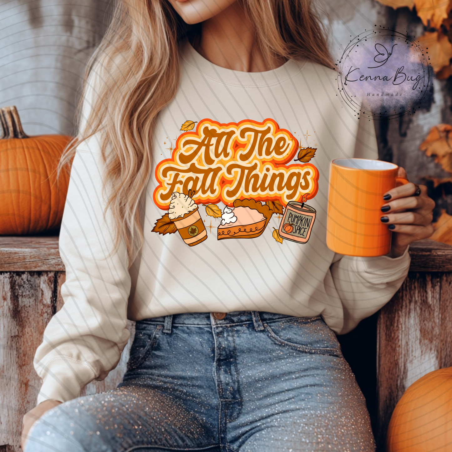 All The Fall Things, Pumpkin Spice,  DTF Transfer, Ready to Press, Shirt Transfer, Heat Transfer, Direct to film Transfer