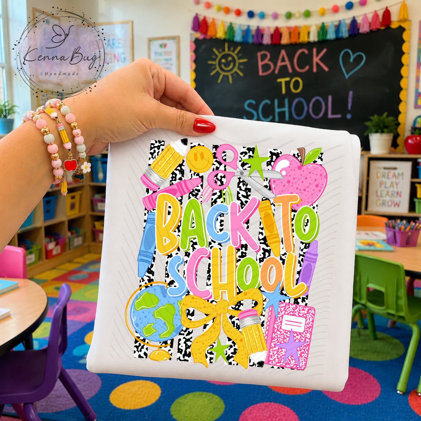 Back to School, Teacher, Paraprofessional, DTF Transfer, Ready to Press, Shirt Transfer, Heat Transfer, Direct to film Transfer