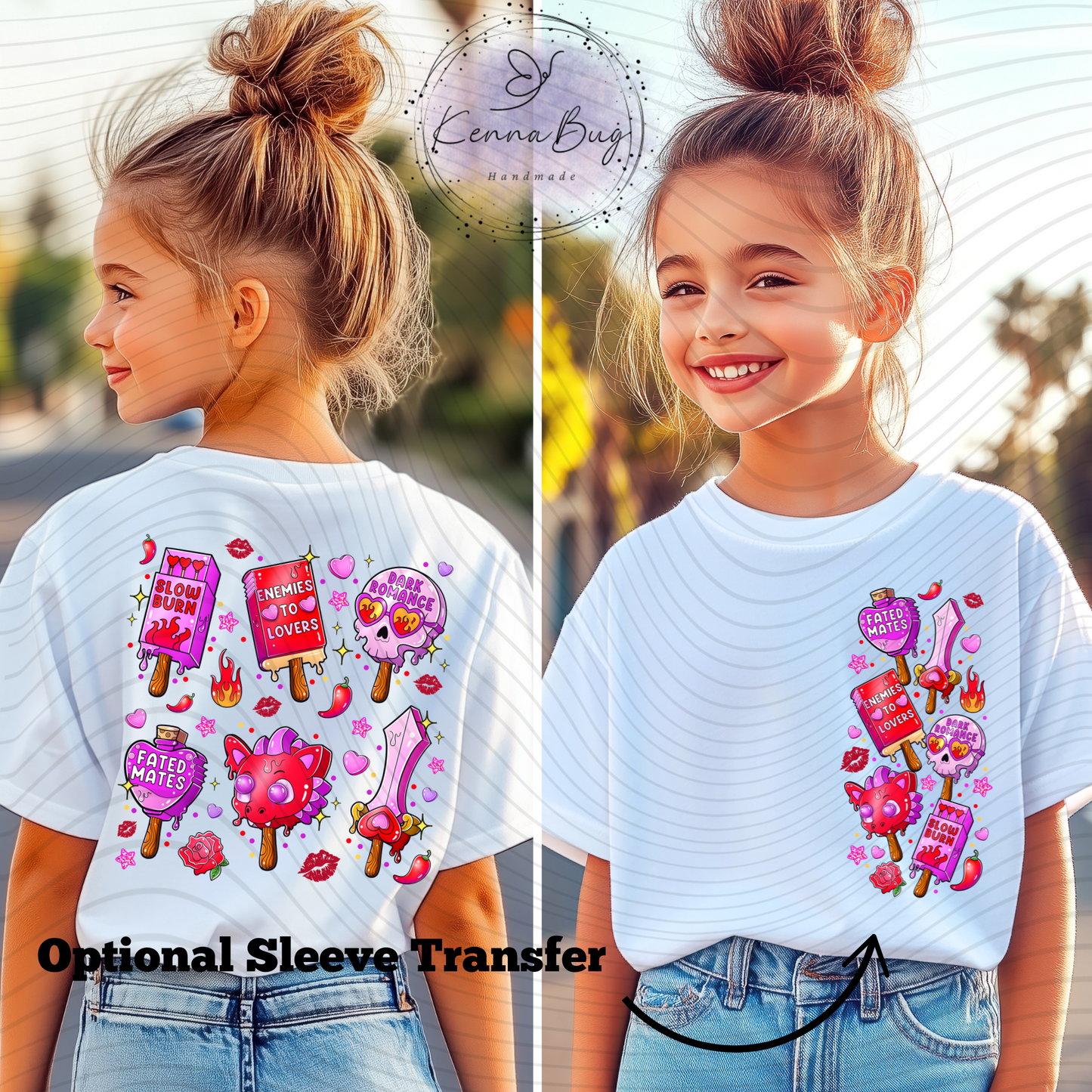 Book Lover, Popsicle, Ice cream, Summer, Dark Romance, DTF Transfer, Ready to Press, Shirt Transfer, Heat Transfer, Direct to film Transfer