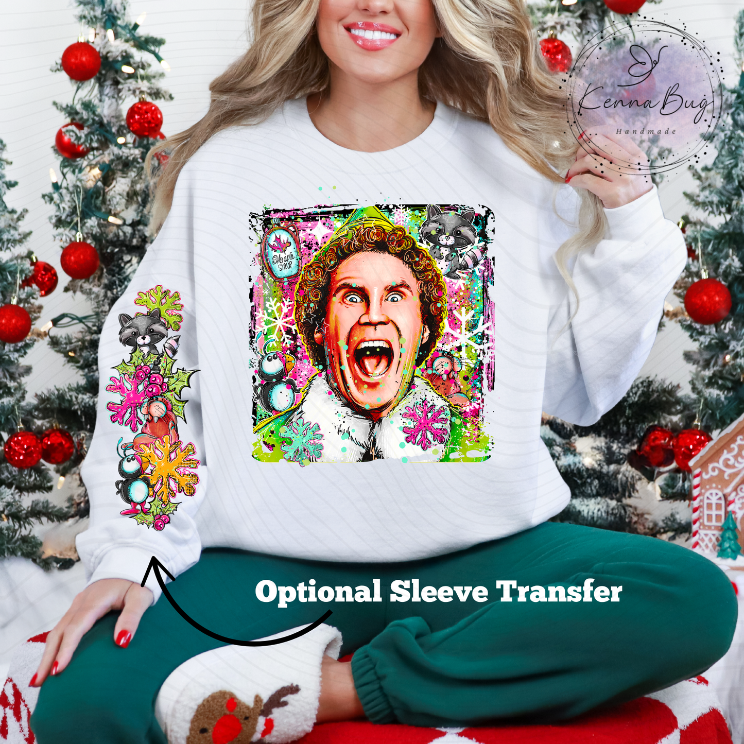 Buddy, Elf, Christmas Movie, DTF Transfer, Ready to Press, Shirt Transfer, Heat Transfer, Direct to film Transfer