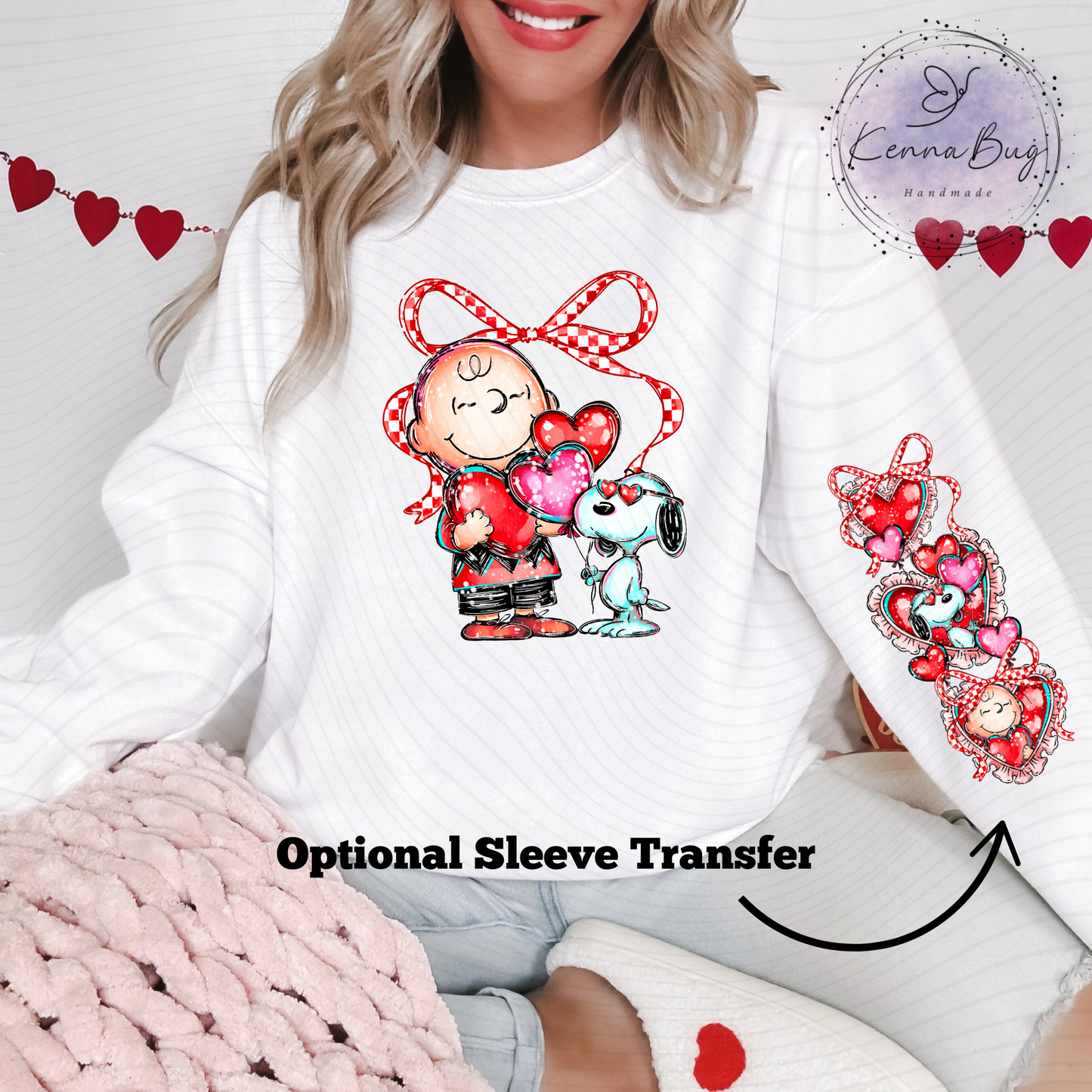 Valentines Charlie, Dog, DTF Transfer, Ready to Press, Shirt Transfer, Heat Transfer, Direct to film Transfer