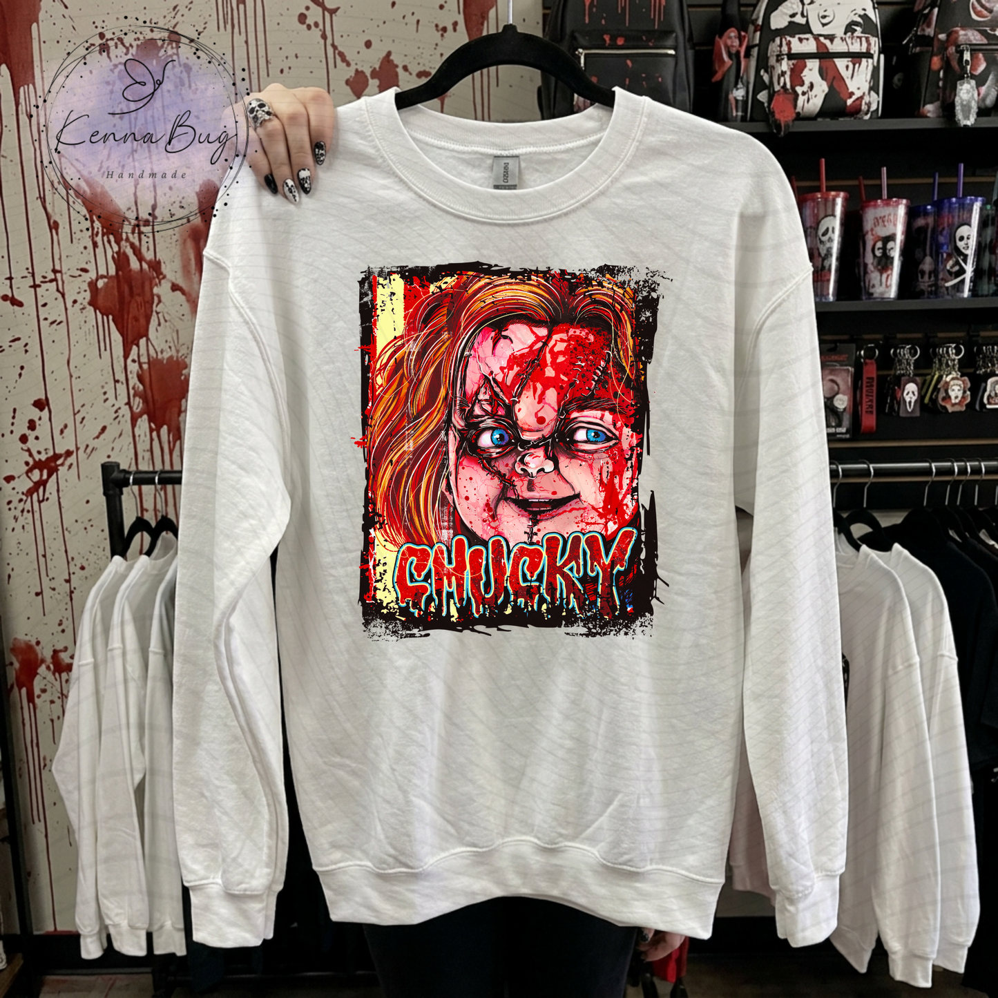 Chucky, Killer Doll, v2, Horror Movie, DTF Transfer, Ready to Press, Shirt Transfer, Heat Transfer, Direct to film Transfer