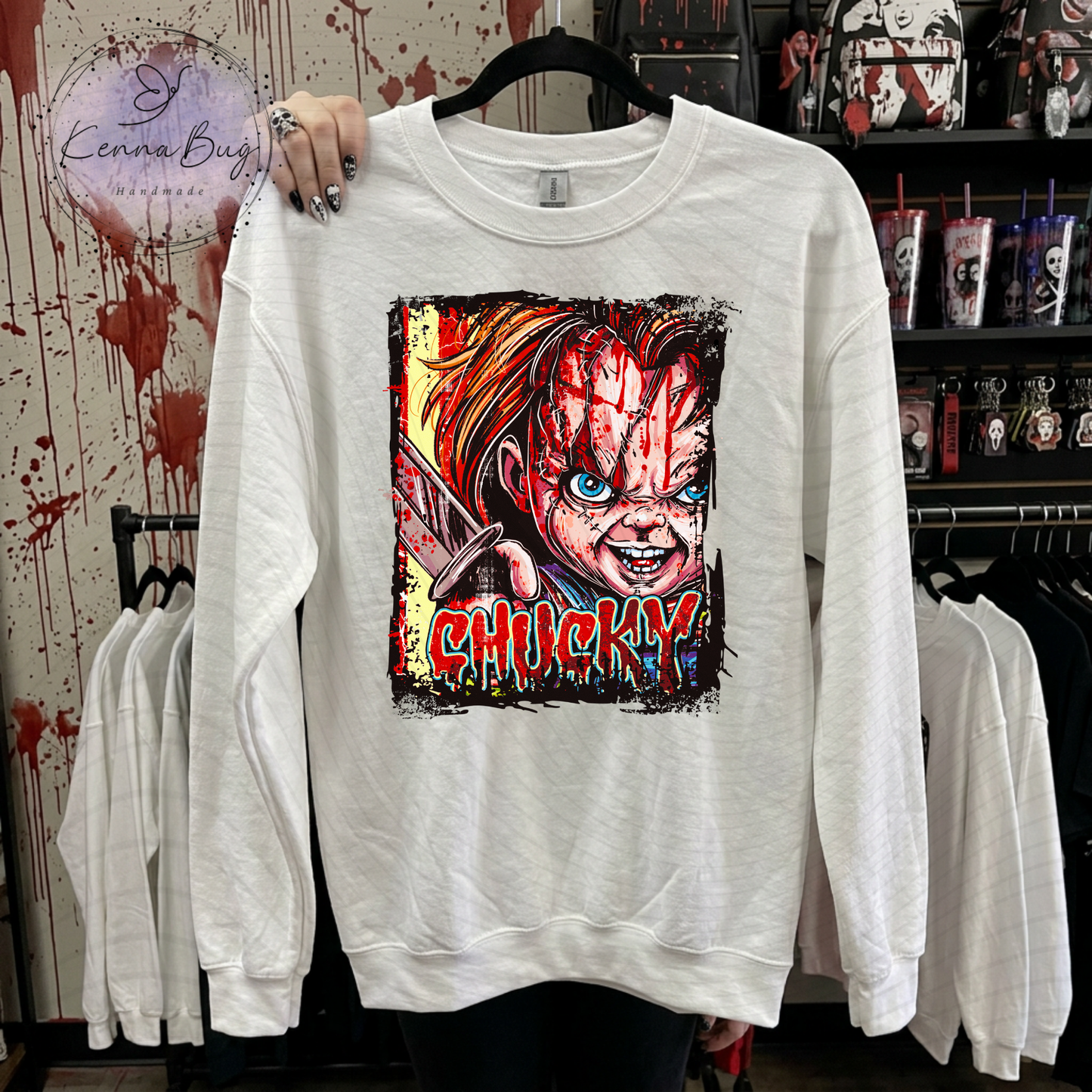 Chucky, Killer Doll, Horror Movie, DTF Transfer, Ready to Press, Shirt Transfer, Heat Transfer, Direct to film Transfer