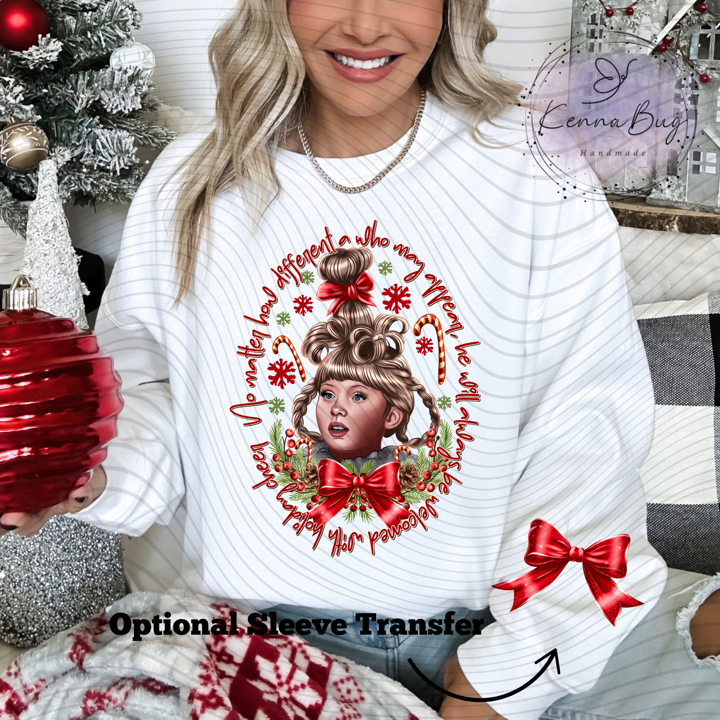 Cindy Lou, Christmas, Movie, DTF Transfer, Ready to Press, Shirt Transfer, Heat Transfer, Direct to film Transfer