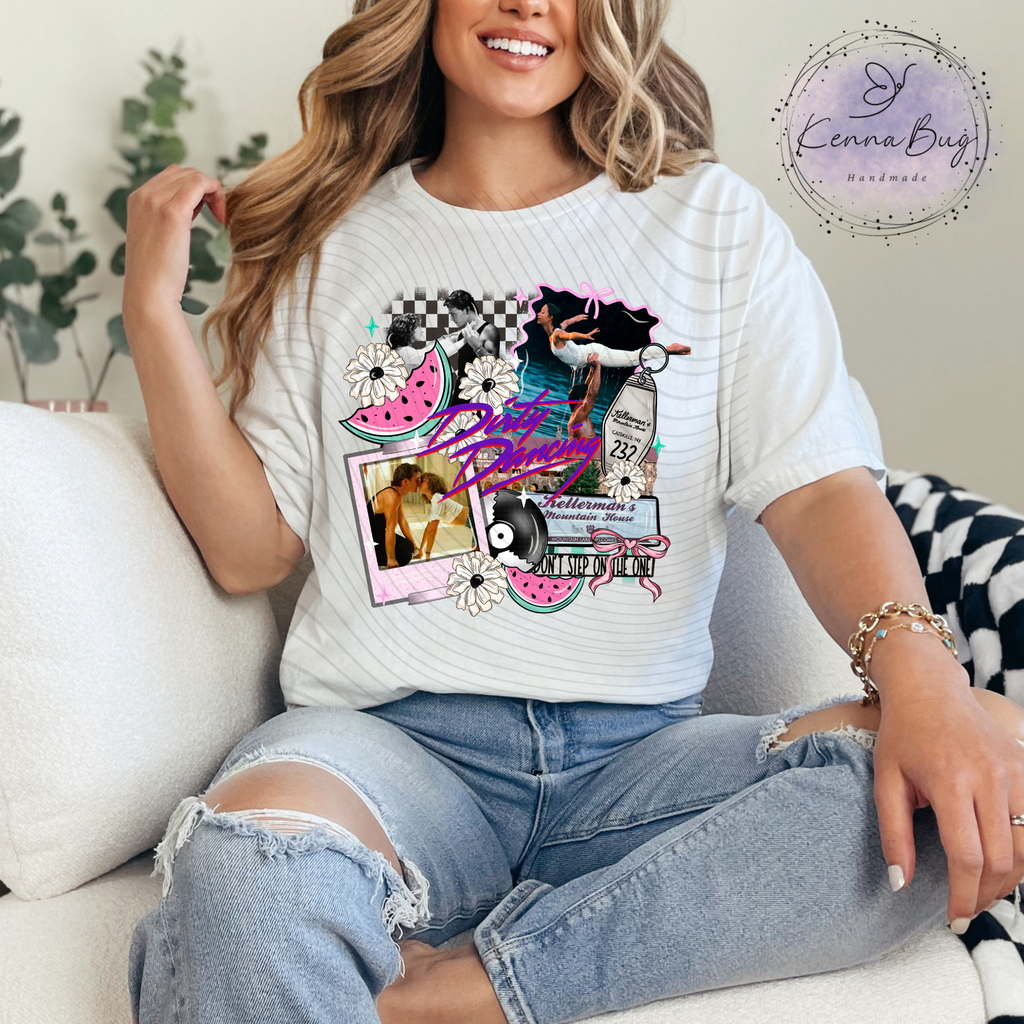 Classic 80's Movie, Dirty Dancing, Movie Collage, DTF Transfer, Ready to Press, Shirt Transfer, Heat Transfer, Direct to film Transfer