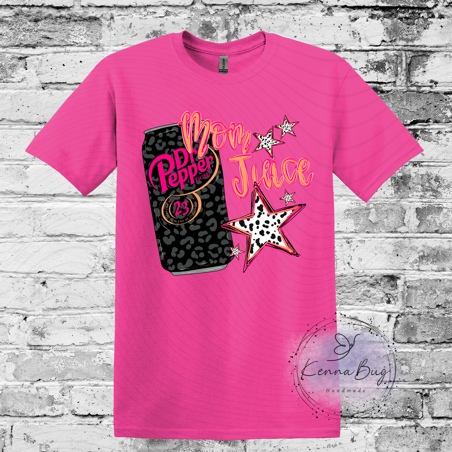 Mom Juice, Dr P, Custom T-Shirt, Pick your Color, Graphic Tee, Gildan Soft Style