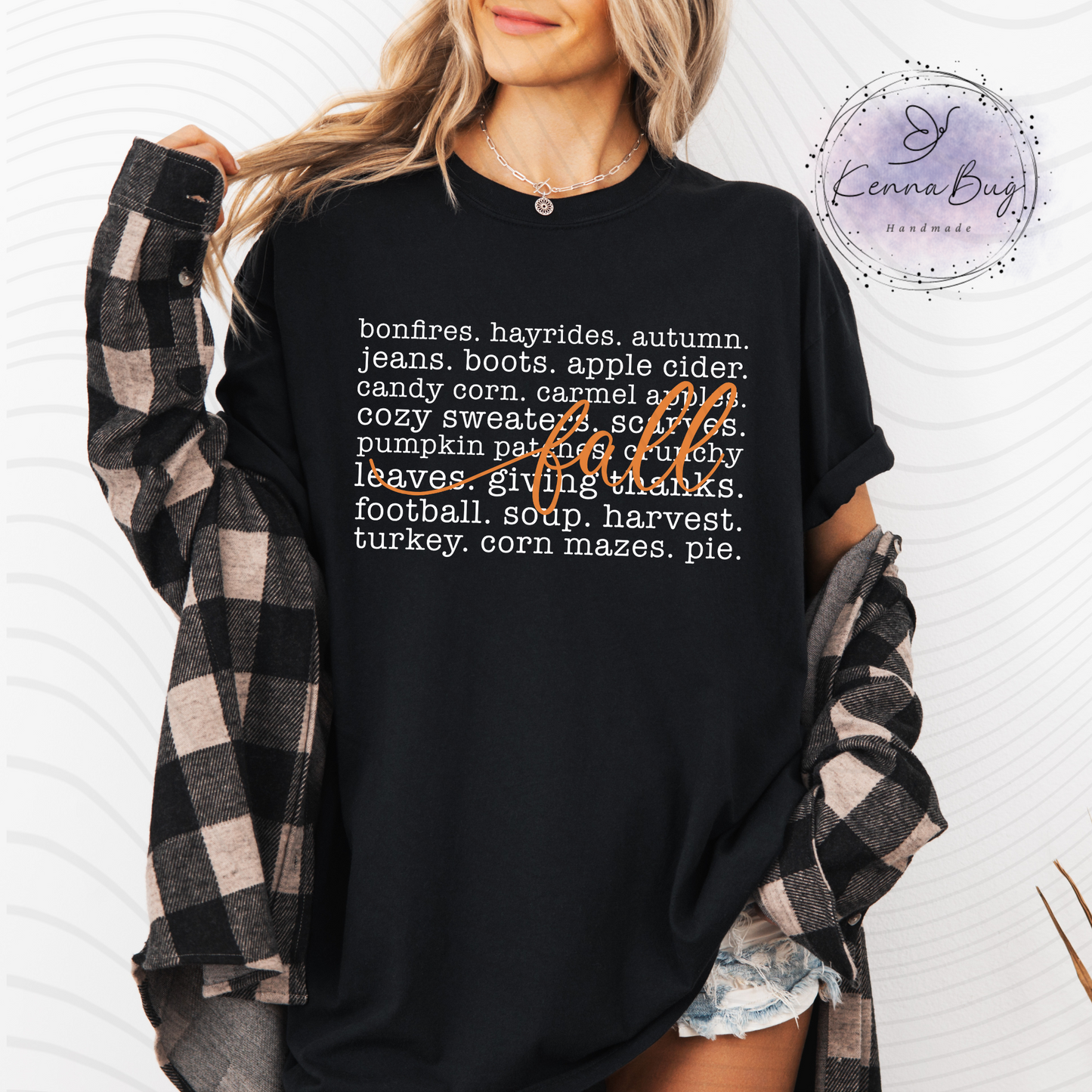 Fall Words, Cozy, Autumn, Bonfires, White Text, DTF Transfer, Ready to Press, Shirt Transfer, Heat Transfer, Direct to film Transfer