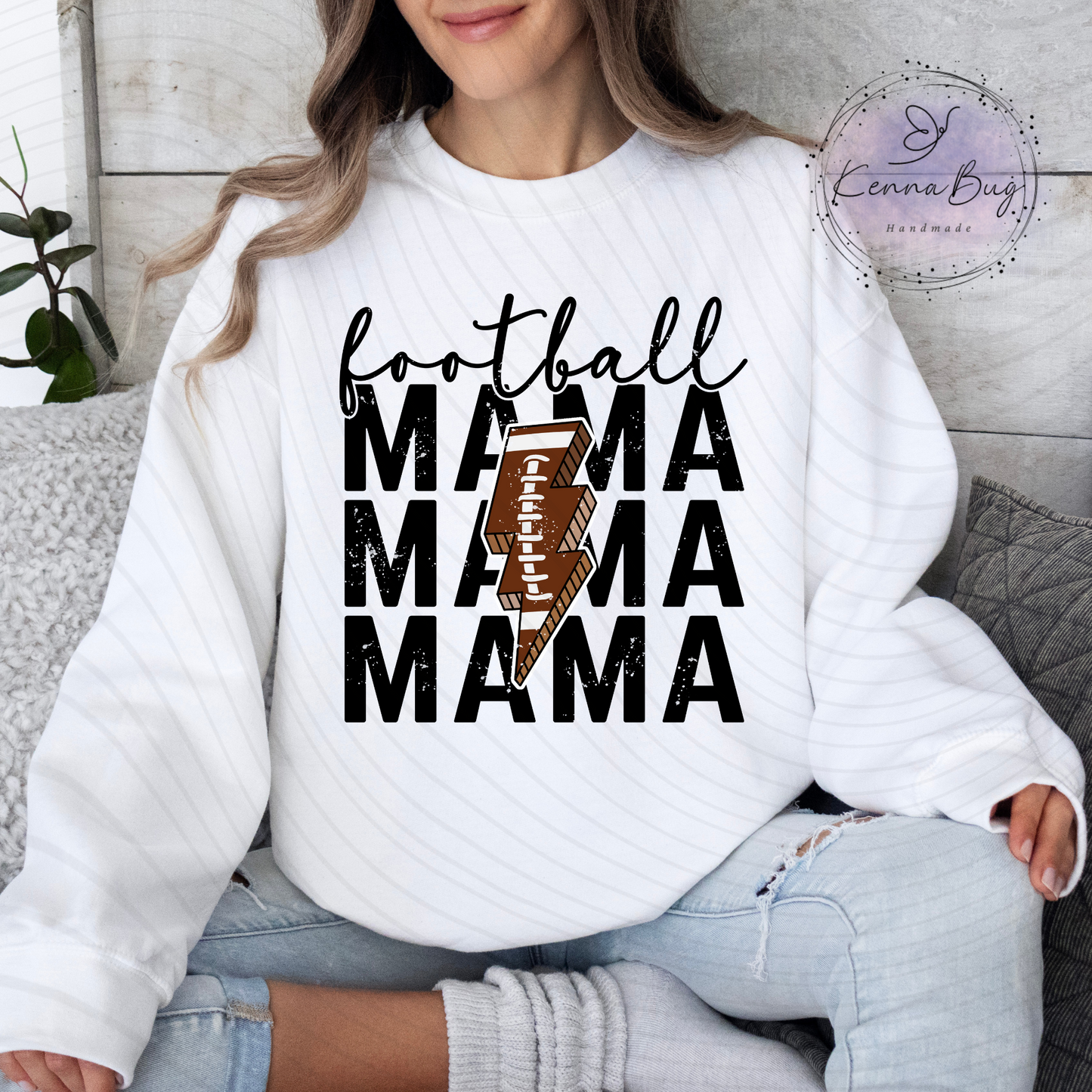Football Mama, Sports, Touchdown Season, DTF Transfer, Ready to Press, Shirt Transfer, Heat Transfer, Direct to film Transfer