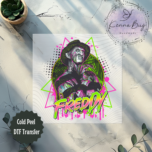 Freddy, Horror Movie, Nightmares, DTF Transfer, Ready to Press, Shirt Transfer, Heat Transfer, Direct to film Transfer