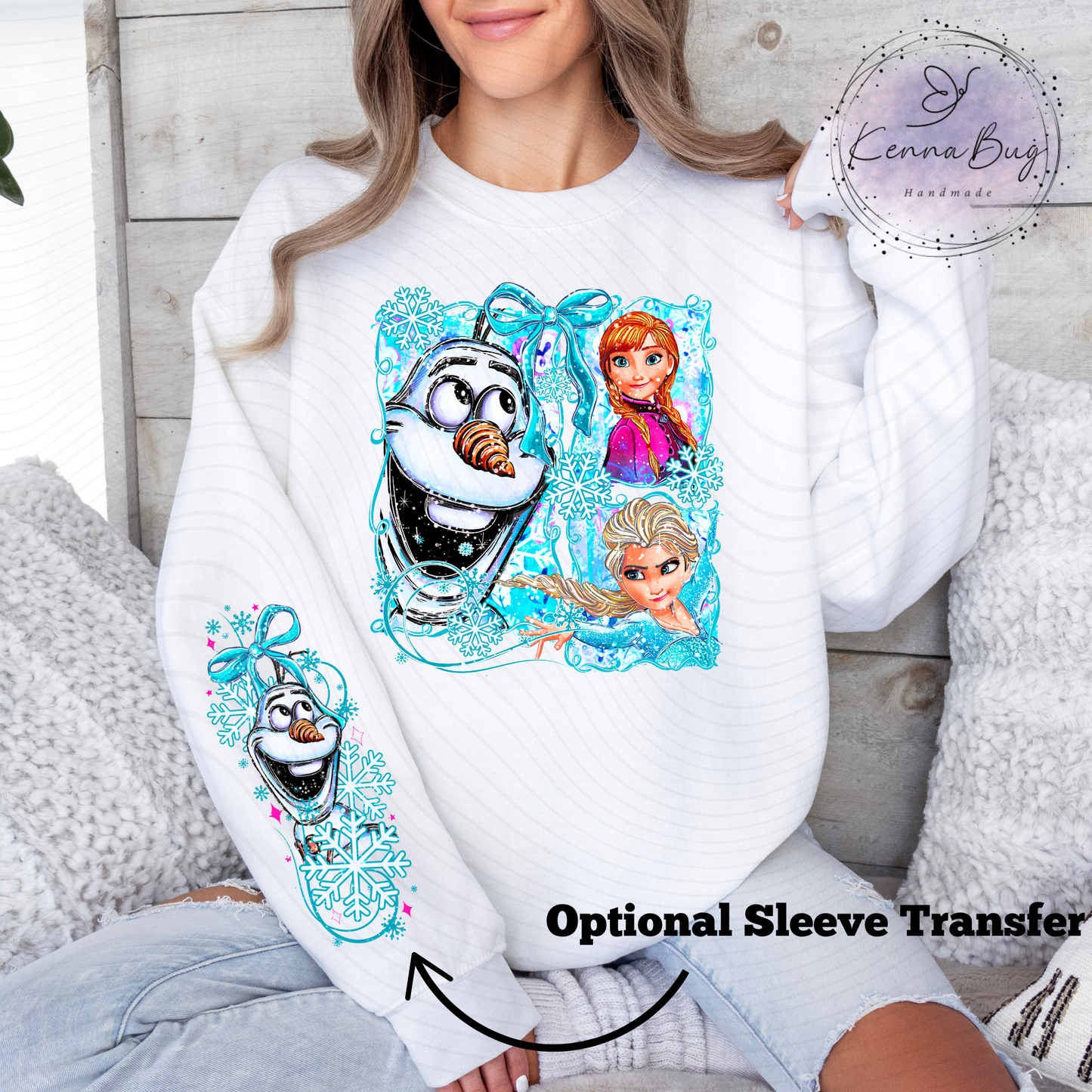 Frozen, Winter Movie, DTF Transfer, Ready to Press, Shirt Transfer, Heat Transfer, Direct to film Transfer