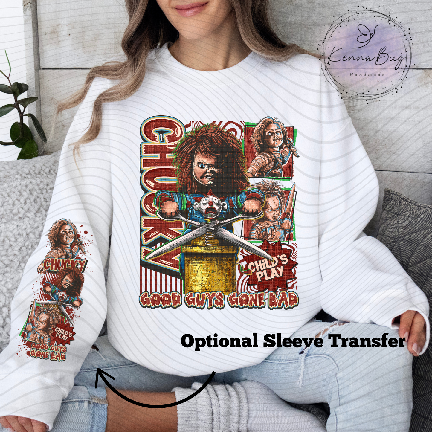Good Guys Gone Bad, Horror Movie, DTF Transfer, Ready to Press, Shirt Transfer, Heat Transfer, Direct to film Transfer