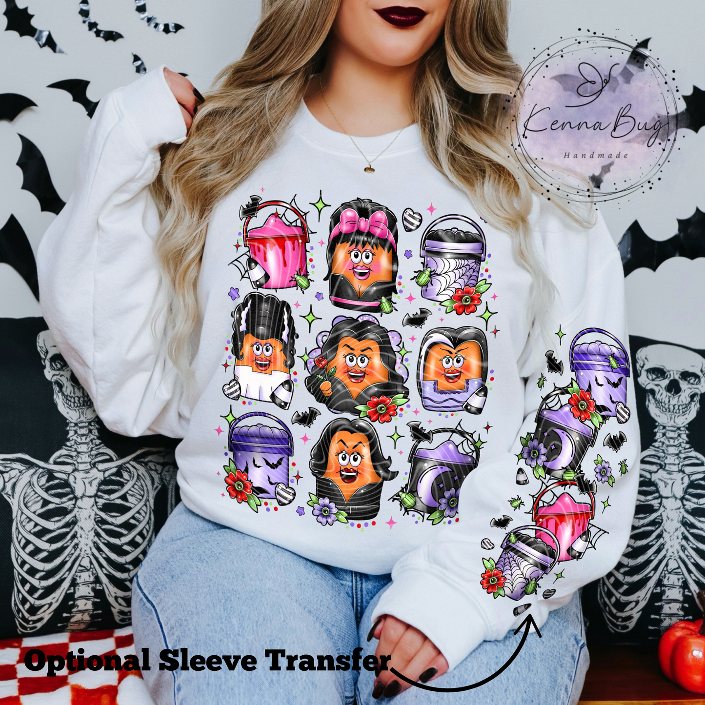 Goul Nuggets, Happy Meal, Halloween, DTF Transfer, Ready to Press, Shirt Transfer, Heat Transfer, Direct to film Transfer