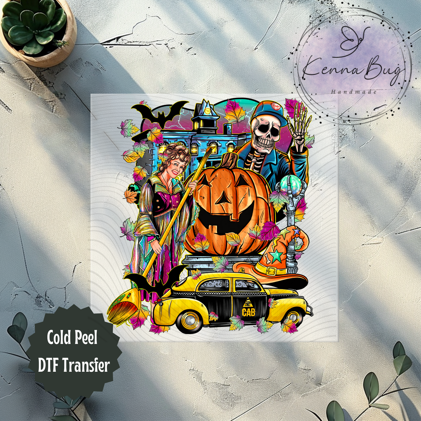 Halloween Town, Halloween Movie, Skeleton, No Words, DTF Transfer, Ready to Press, Shirt Transfer, Heat Transfer, Direct to film Transfer