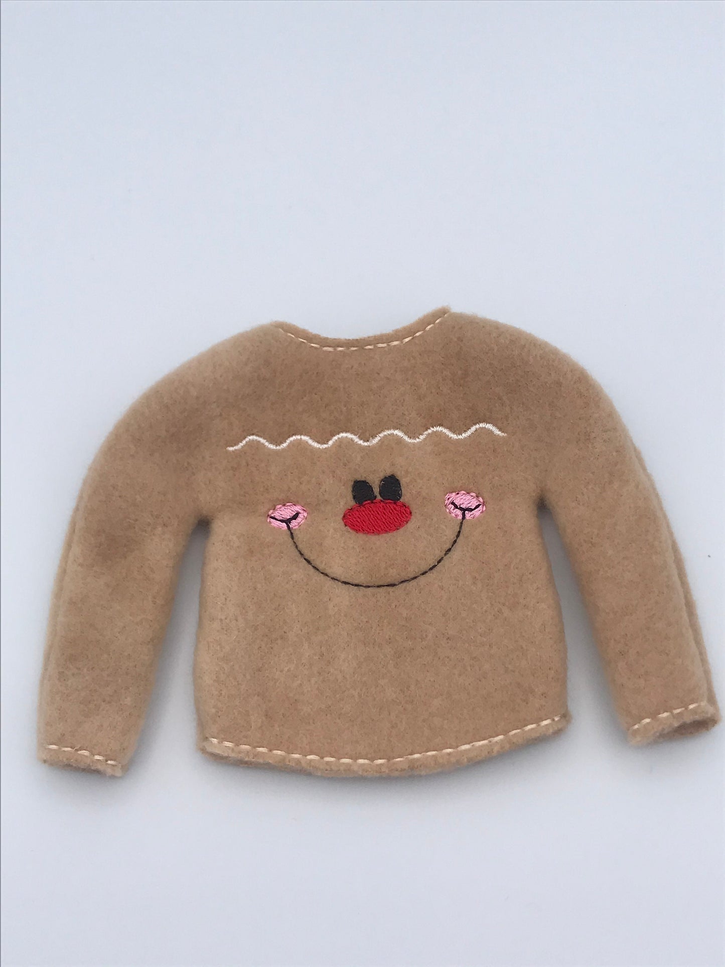 Gingerbread Boy, Elf Sweater, Christmas Elf, Elf Costume, Elf Clothes, Elf Shirt, Elves, Doll Clothes