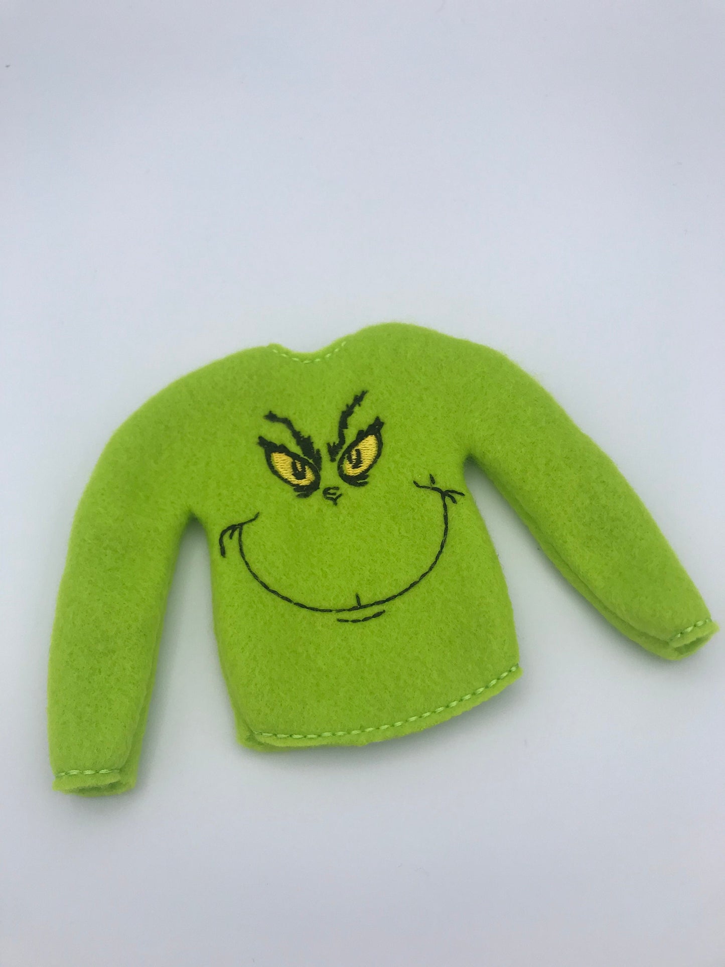 Mr Mean One, Elf Sweater, Christmas Elf, Elf Costume, Elf Clothes, Elf Shirt, Elves, Doll Clothes