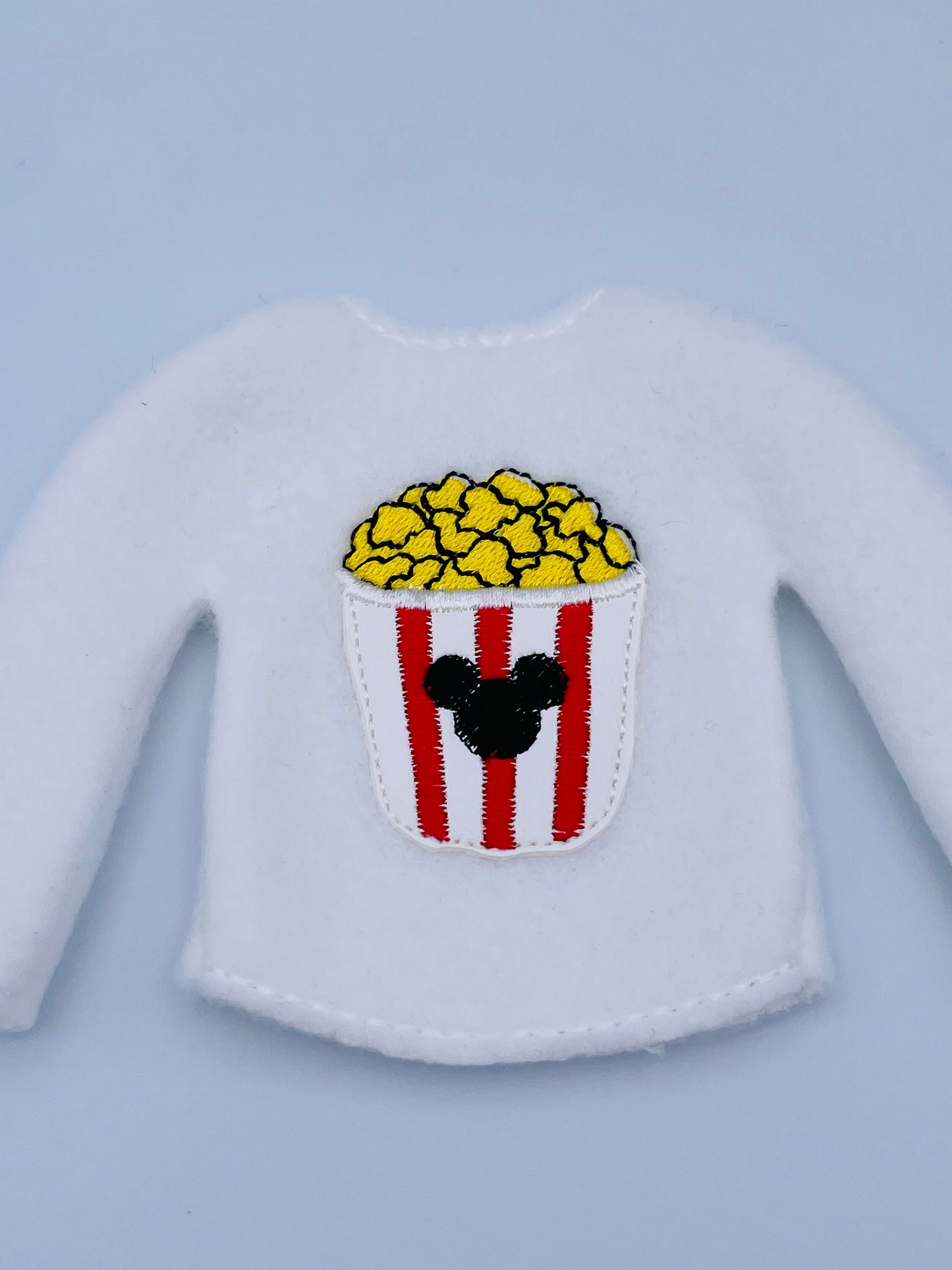 Mouse, Popcorn, Elf Sweater, Christmas Elf, Elf Costume, Elf Clothes, Elf Shirt, Elves, Doll Clothes