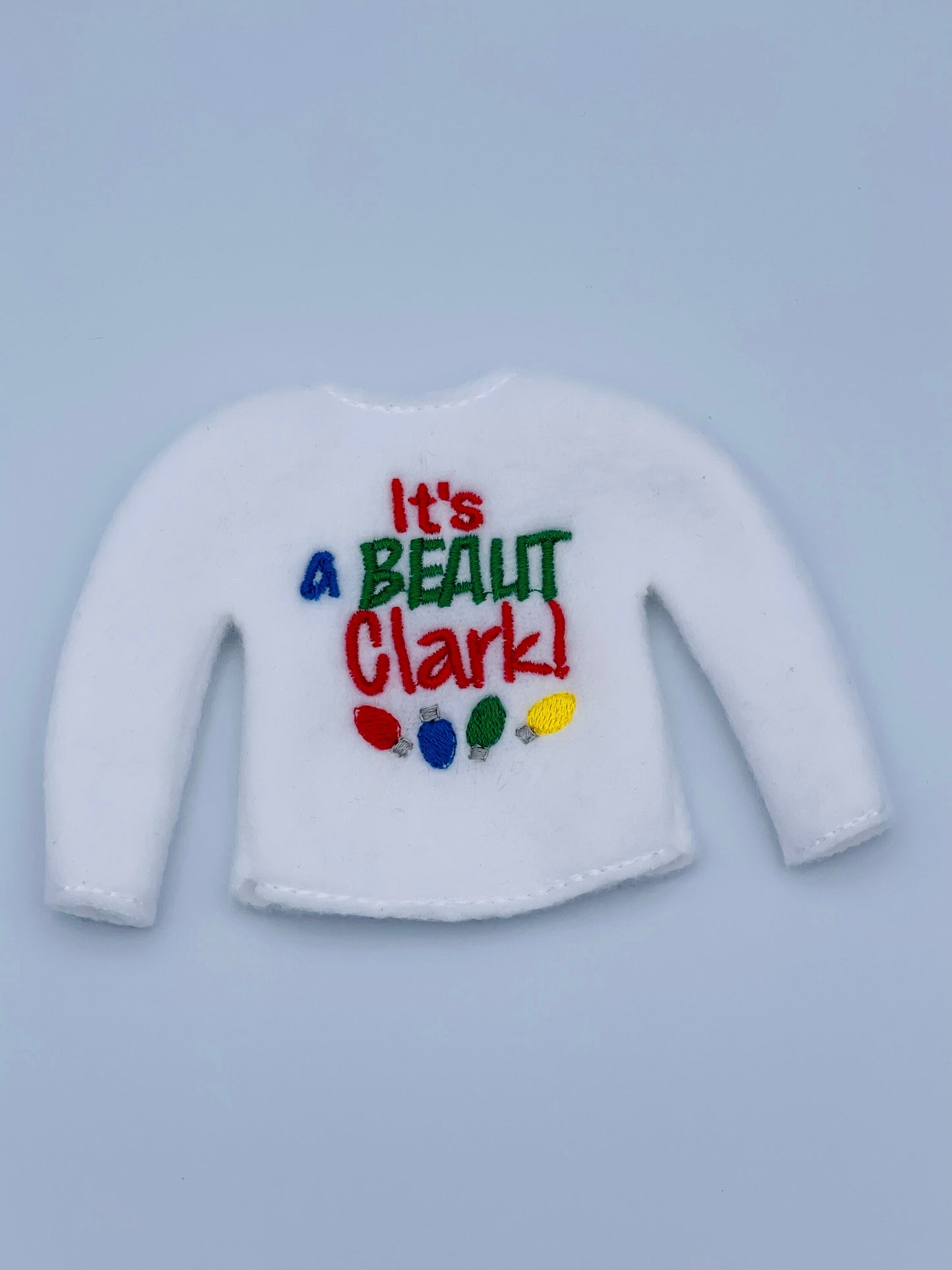 Clark, Christmas Movie, Elf Sweater, Christmas Elf, Elf Costume, Elf Clothes, Elf Shirt, Elves, Doll Clothes