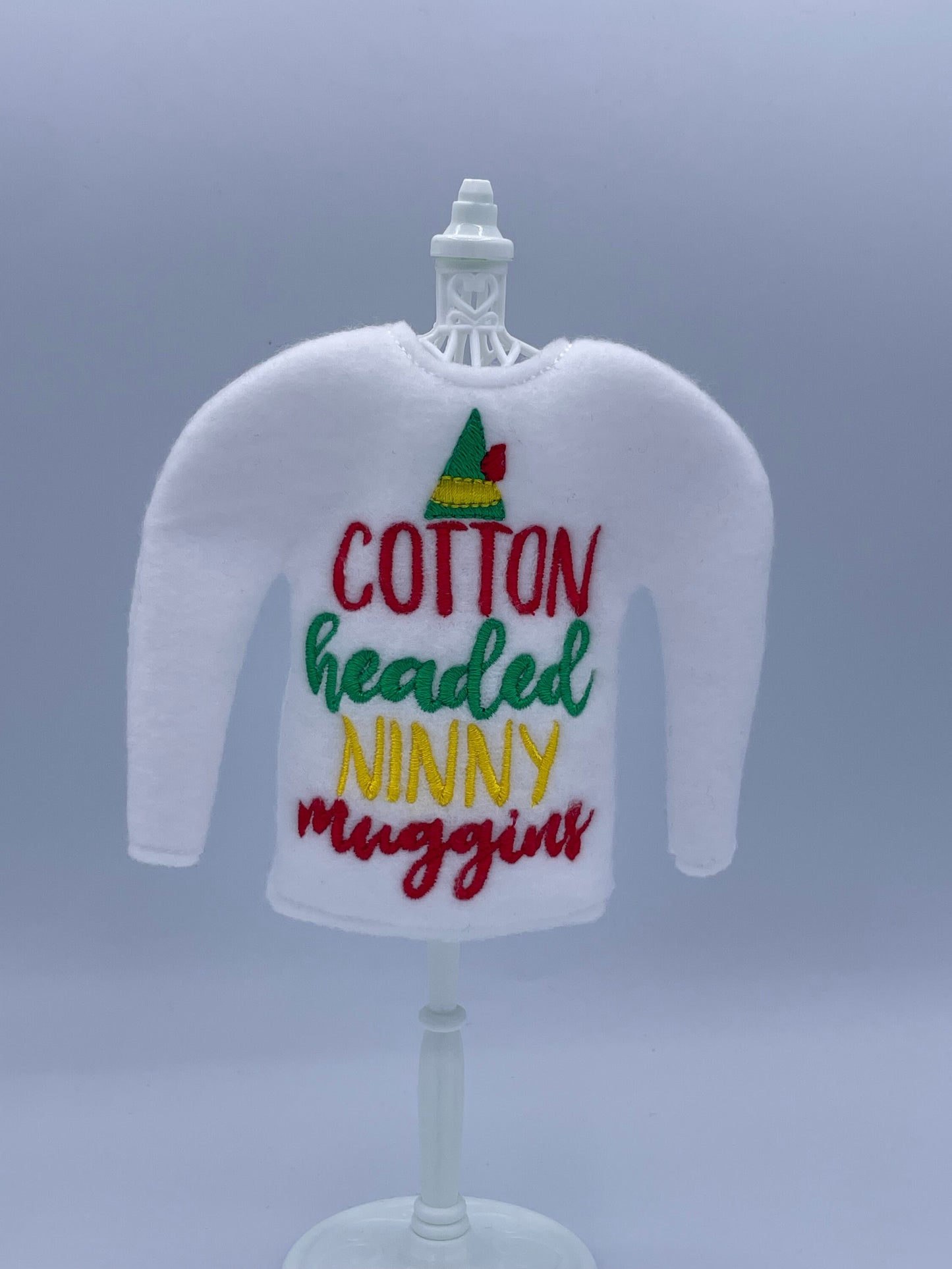 Cotton Headed Ninny Muggins, Christmas Movie, Elf Sweater, Christmas Elf, Elf Costume, Elf Clothes, Elf Shirt, Elves, Doll Clothes