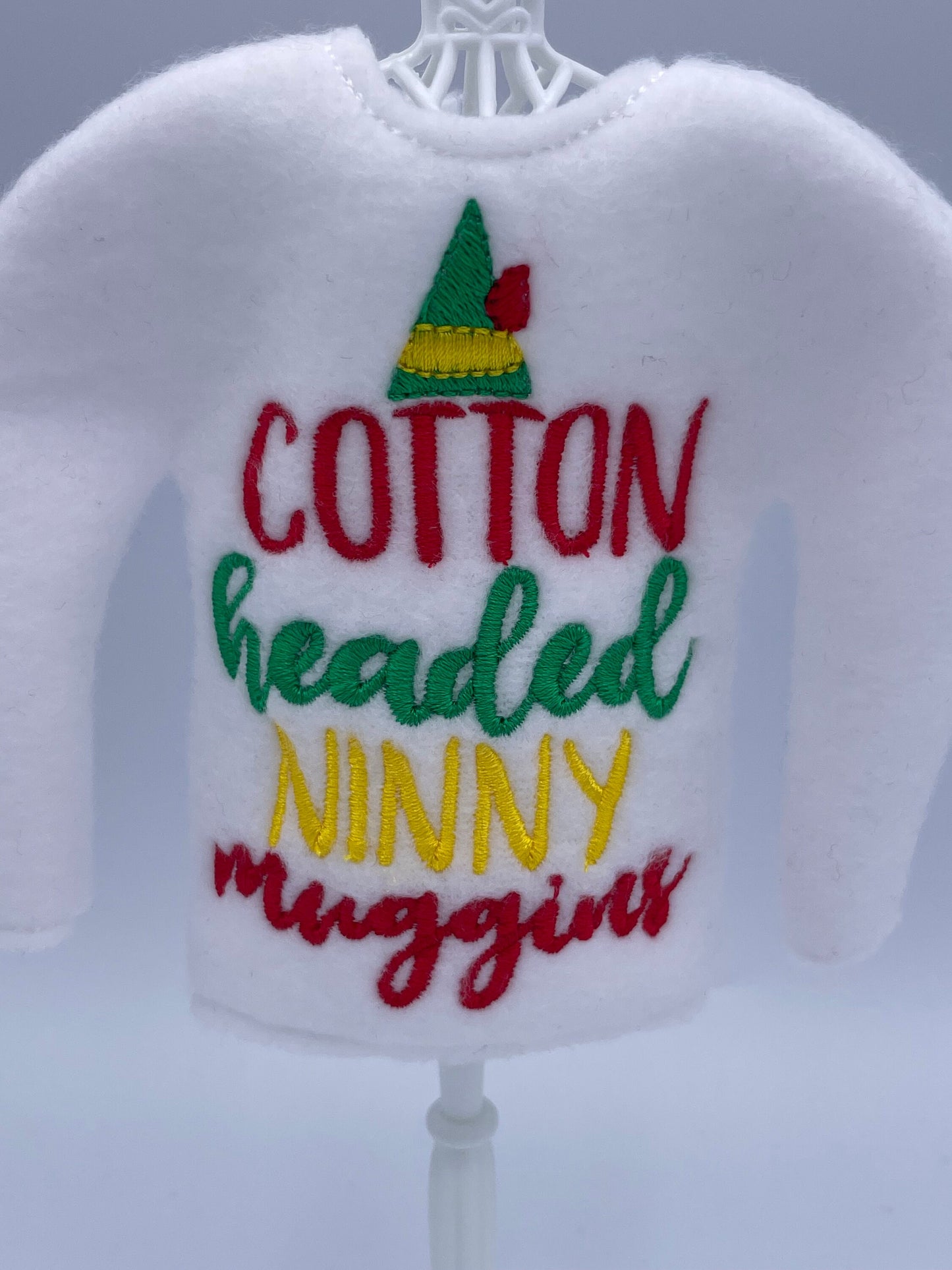 Cotton Headed Ninny Muggins, Christmas Movie, Elf Sweater, Christmas Elf, Elf Costume, Elf Clothes, Elf Shirt, Elves, Doll Clothes