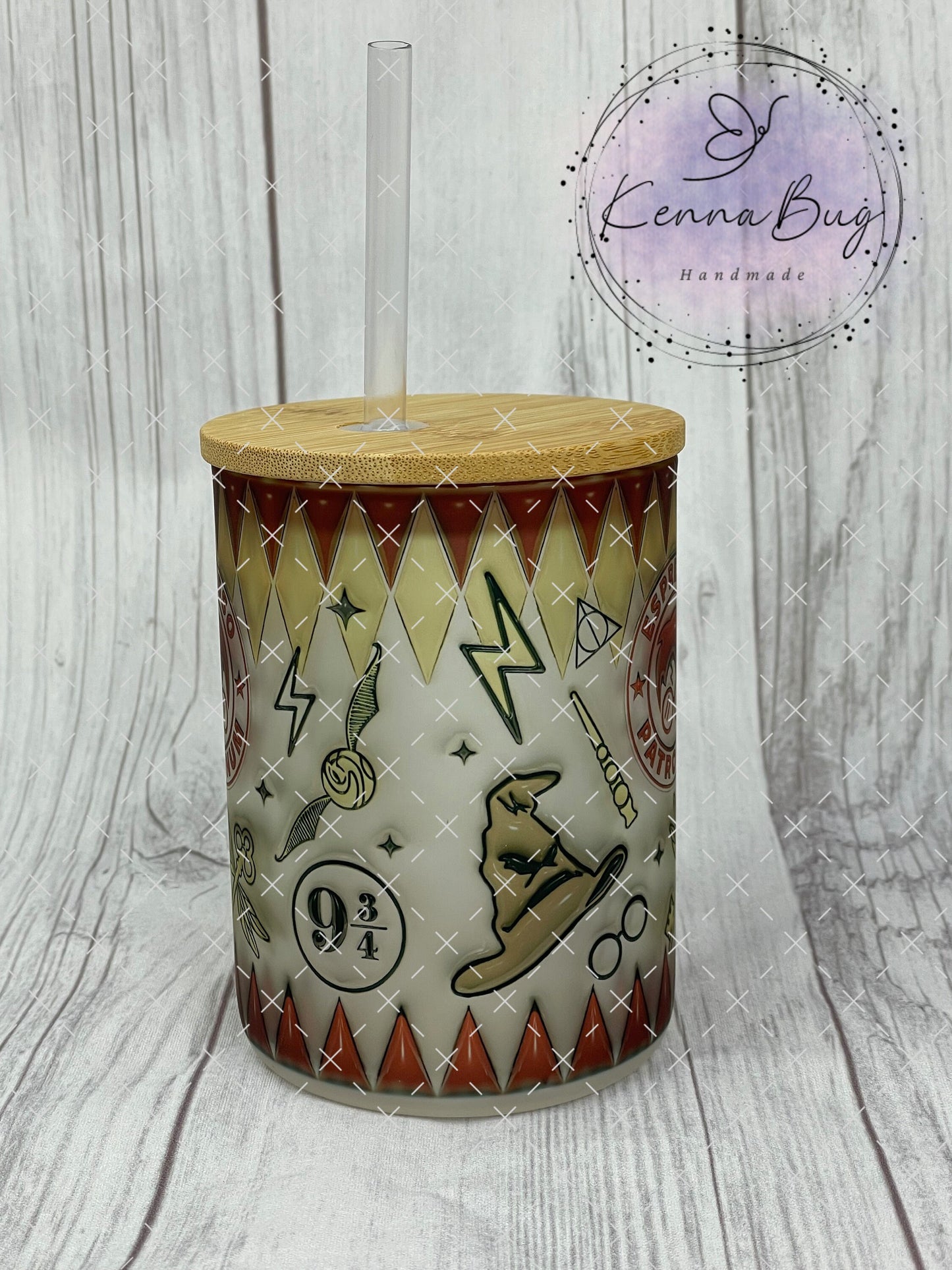 Espresso Patronum, 16oz Frosted Cup With Handle, Sublimation, Gift, Mothers Day Gift, Gifts for Her, Glass Tumbler, Iced Coffee, Coffee Cup