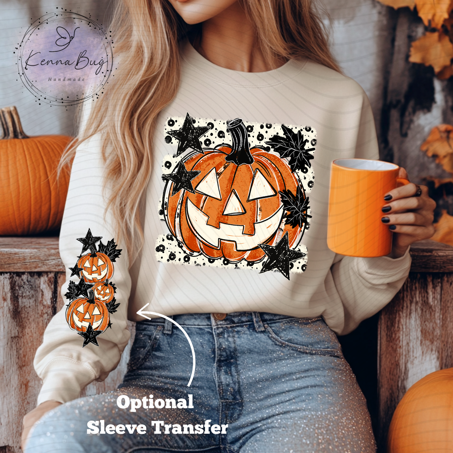 Jack O Lantern, Halloween, Pumpkin, DTF Transfer, Ready to Press, Shirt Transfer, Heat Transfer, Direct to film Transfer