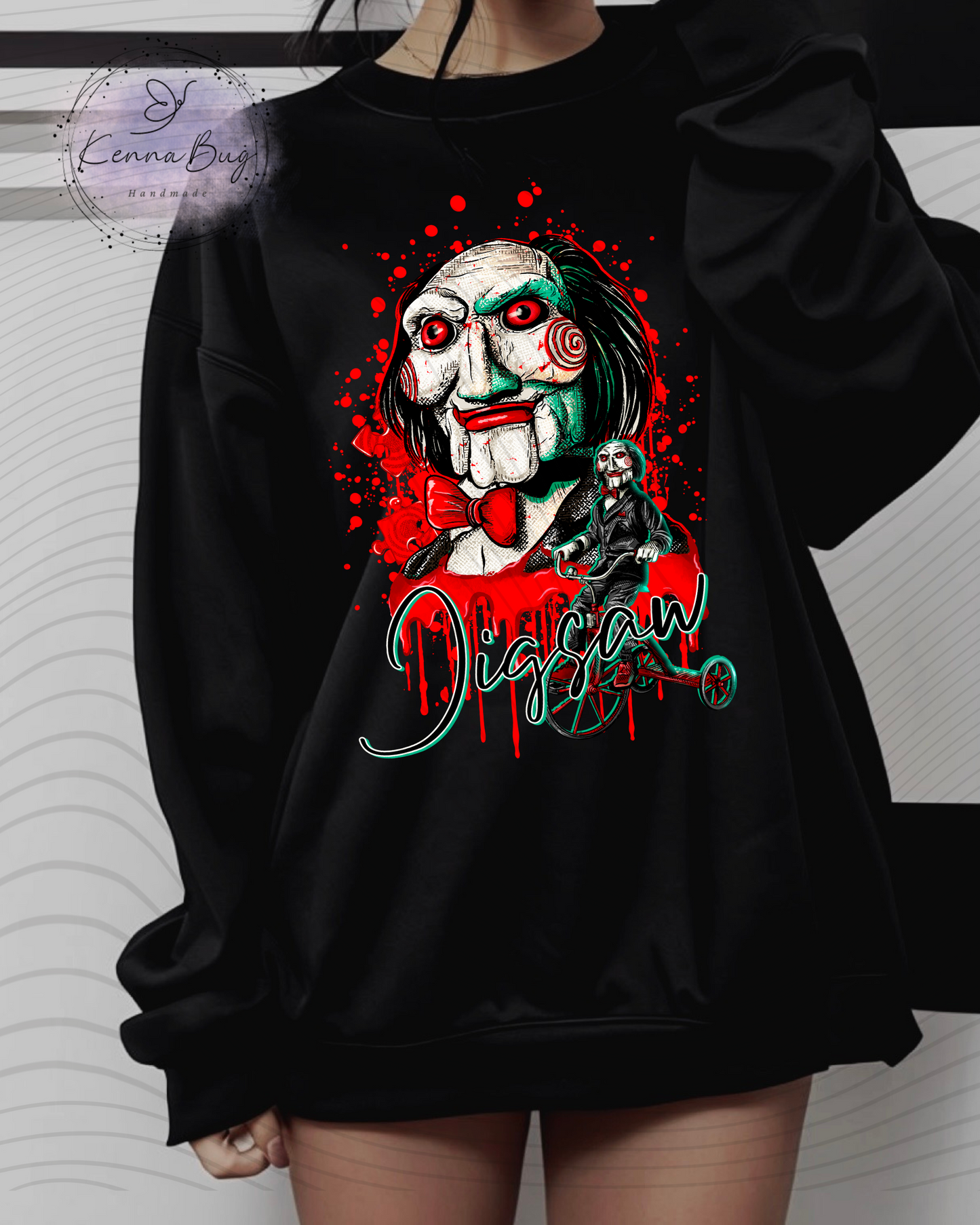 Jig Saw, Horror Movie, Deadly Games, DTF Transfer, Ready to Press, Shirt Transfer, Heat Transfer, Direct to film Transfer