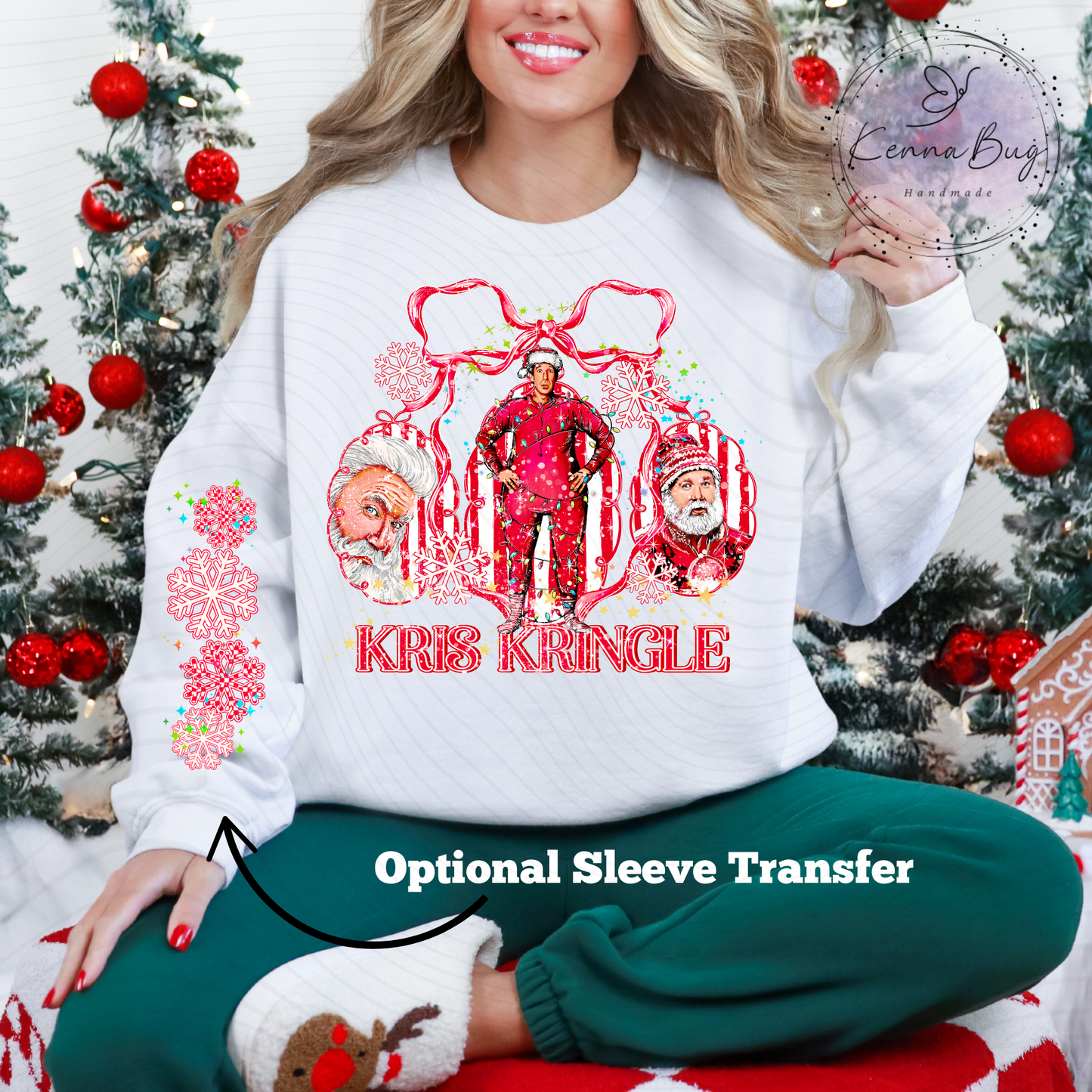 Kris Kringle, Santa Claus, Christmas Movie, DTF Transfer, Ready to Press, Shirt Transfer, Heat Transfer, Direct to film Transfer