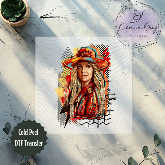 Lainey, Country Music, Singer, DTF Transfer, Ready to Press, Shirt Transfer, Heat Transfer, Direct to film Transfer