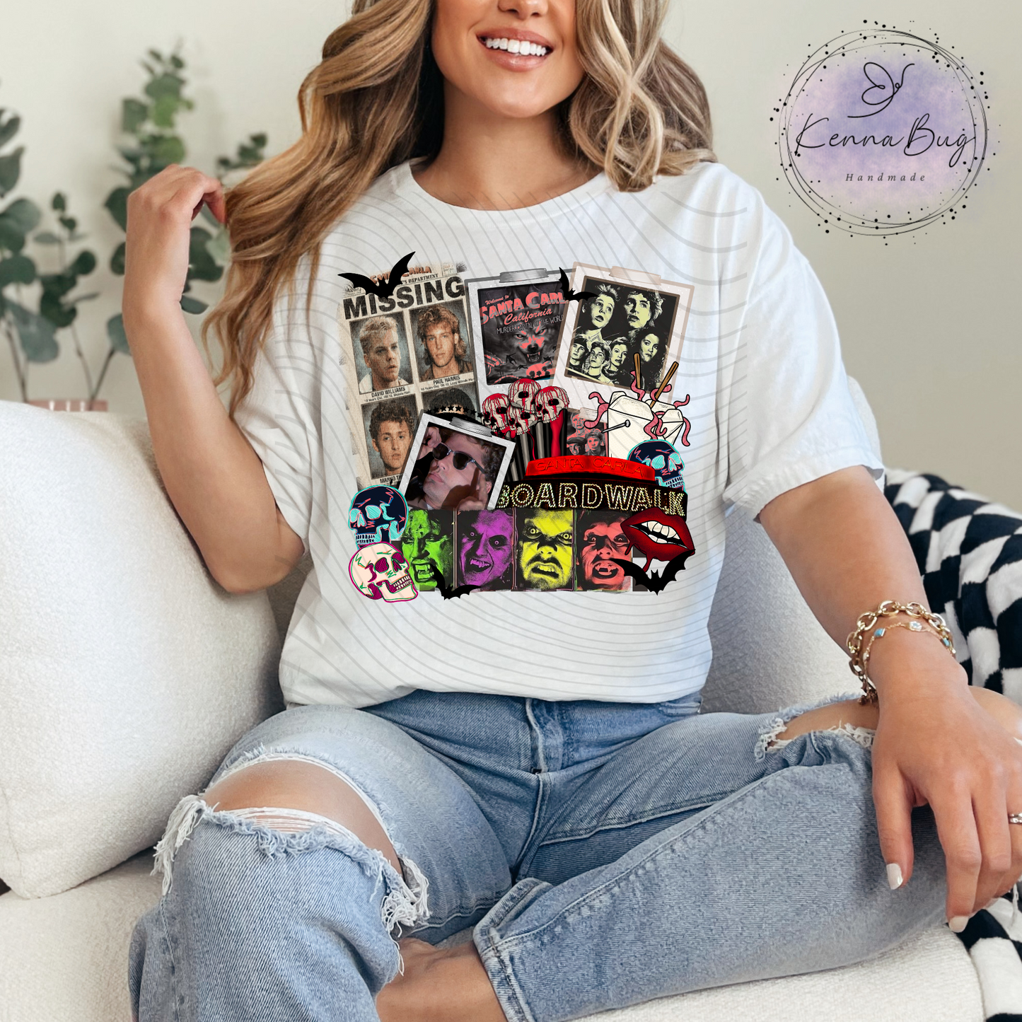 Classic 80's Movie, Lost Boys, Movie Collage, DTF Transfer, Ready to Press, Shirt Transfer, Heat Transfer, Direct to film Transfer