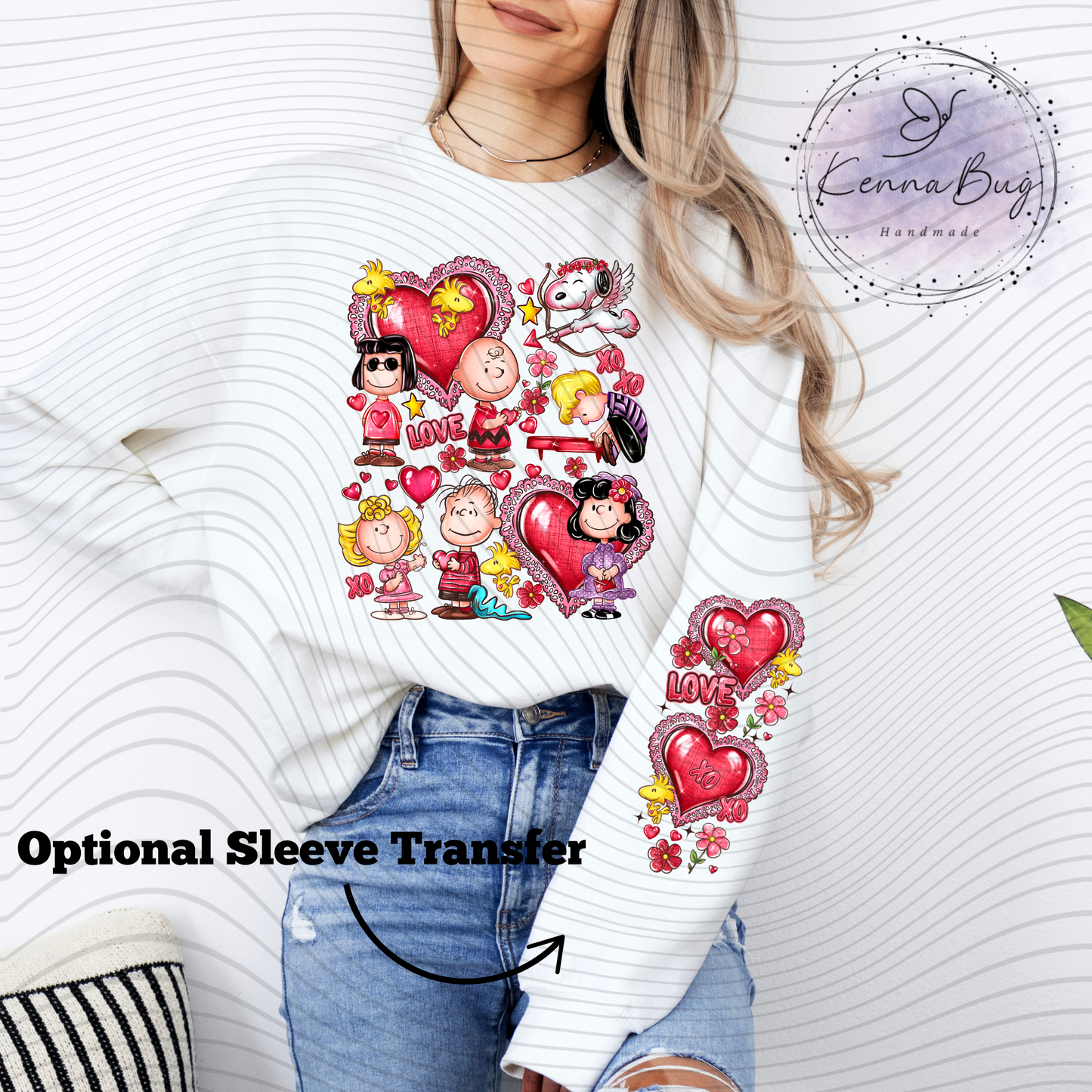 Love, Charlie Valentines, DTF Transfer, Ready to Press, Shirt Transfer, Heat Transfer, Direct to film Transfer