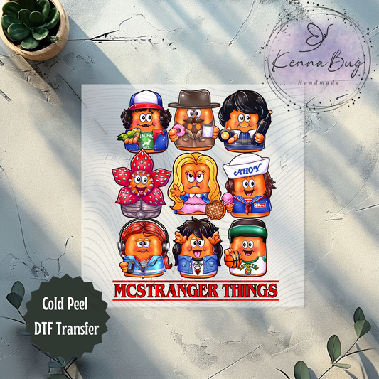 McStanger Nuggets, Happy Meal, Chicken Nuggets, DTF Transfer, Ready to Press, Shirt Transfer, Heat Transfer, Direct to film Transfer