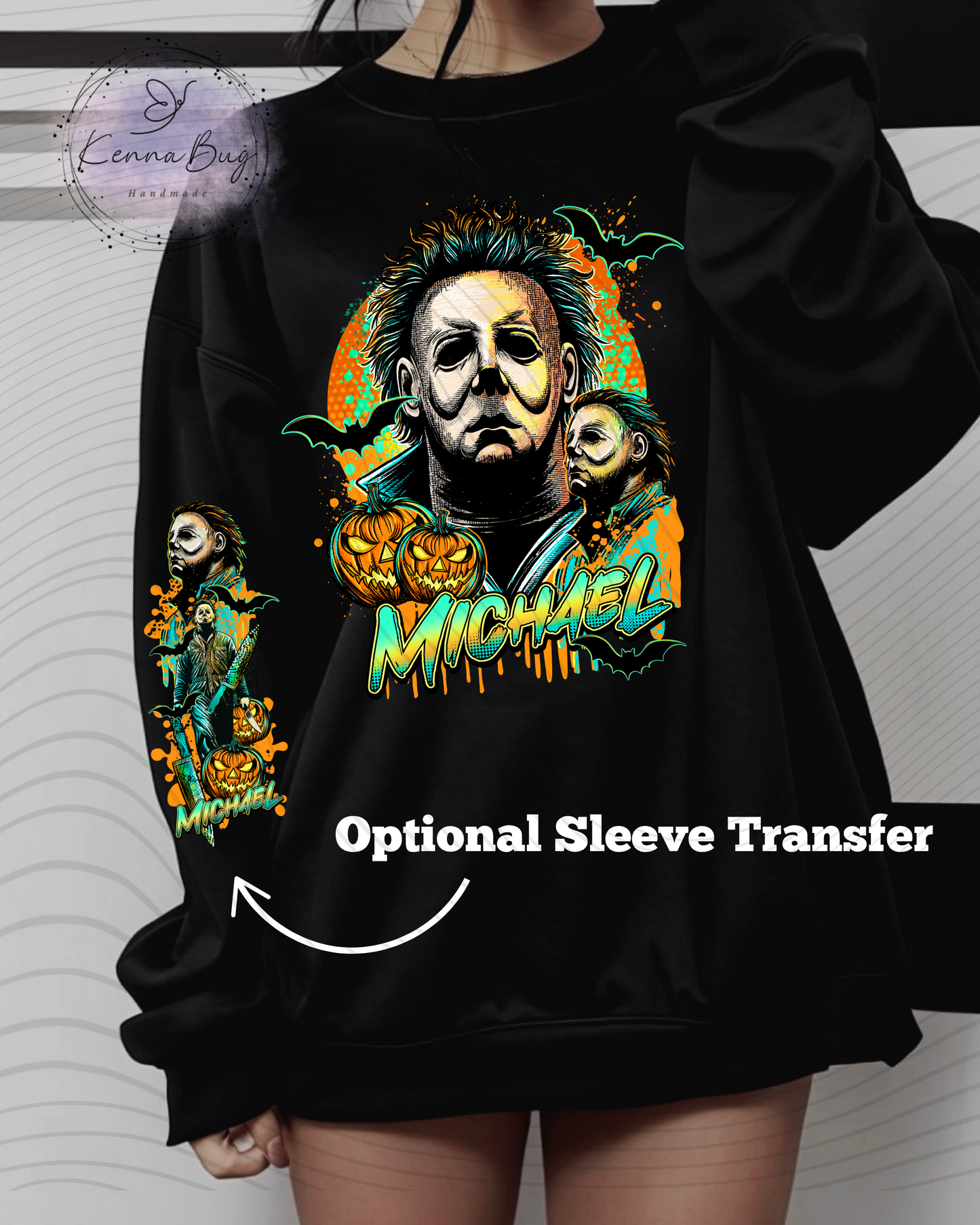 Michael, Horror Movie, Halloween, DTF Transfer, Ready to Press, Shirt Transfer, Heat Transfer, Direct to film Transfer
