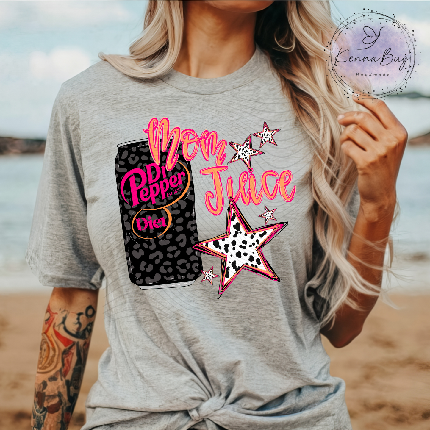 Mom Juice, Diet Dr P, DTF Transfer, Ready to Press, Shirt Transfer, Heat Transfer, Direct to film Transfer