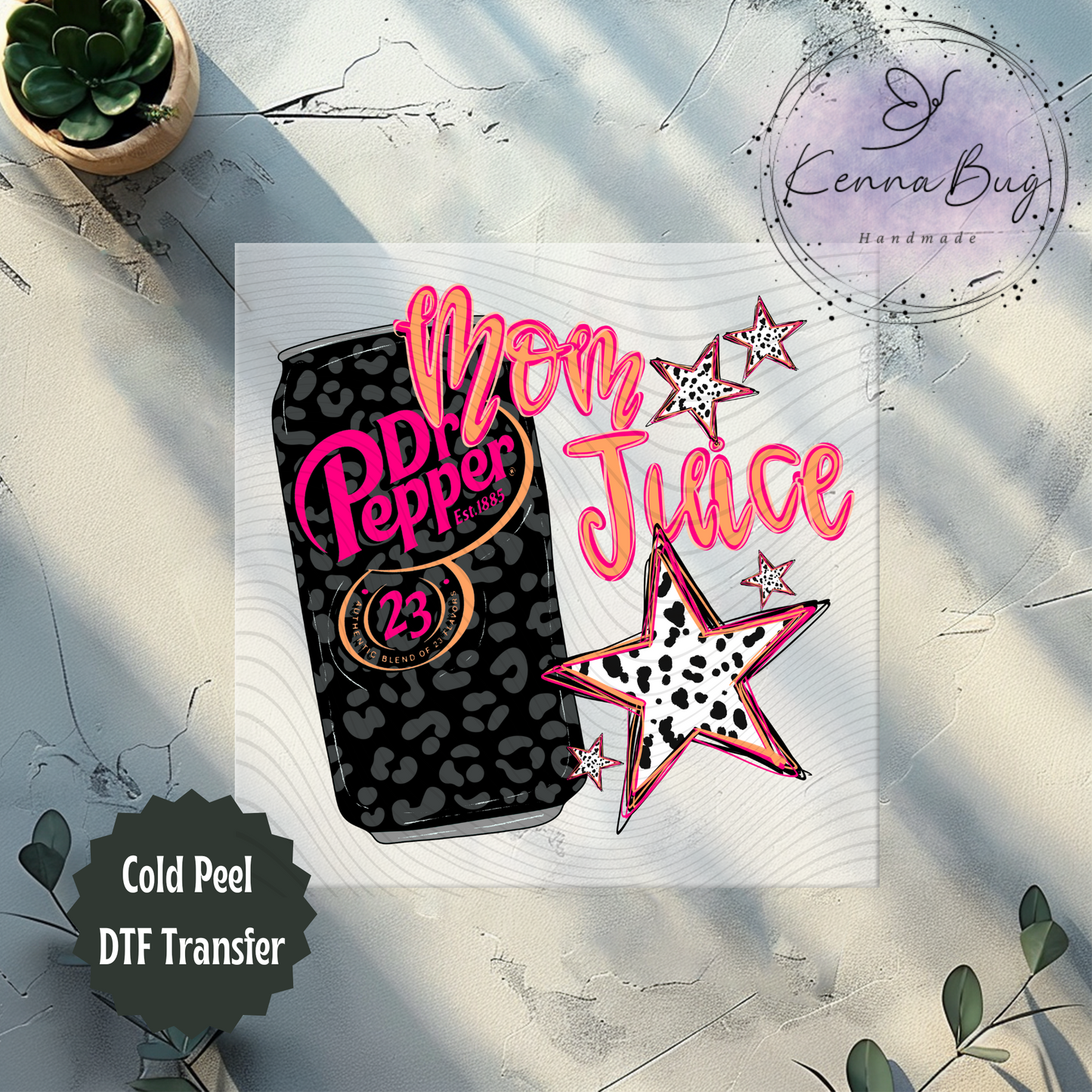 Mom Juice, Dr P, DTF Transfer, Ready to Press, Shirt Transfer, Heat Transfer, Direct to film Transfer