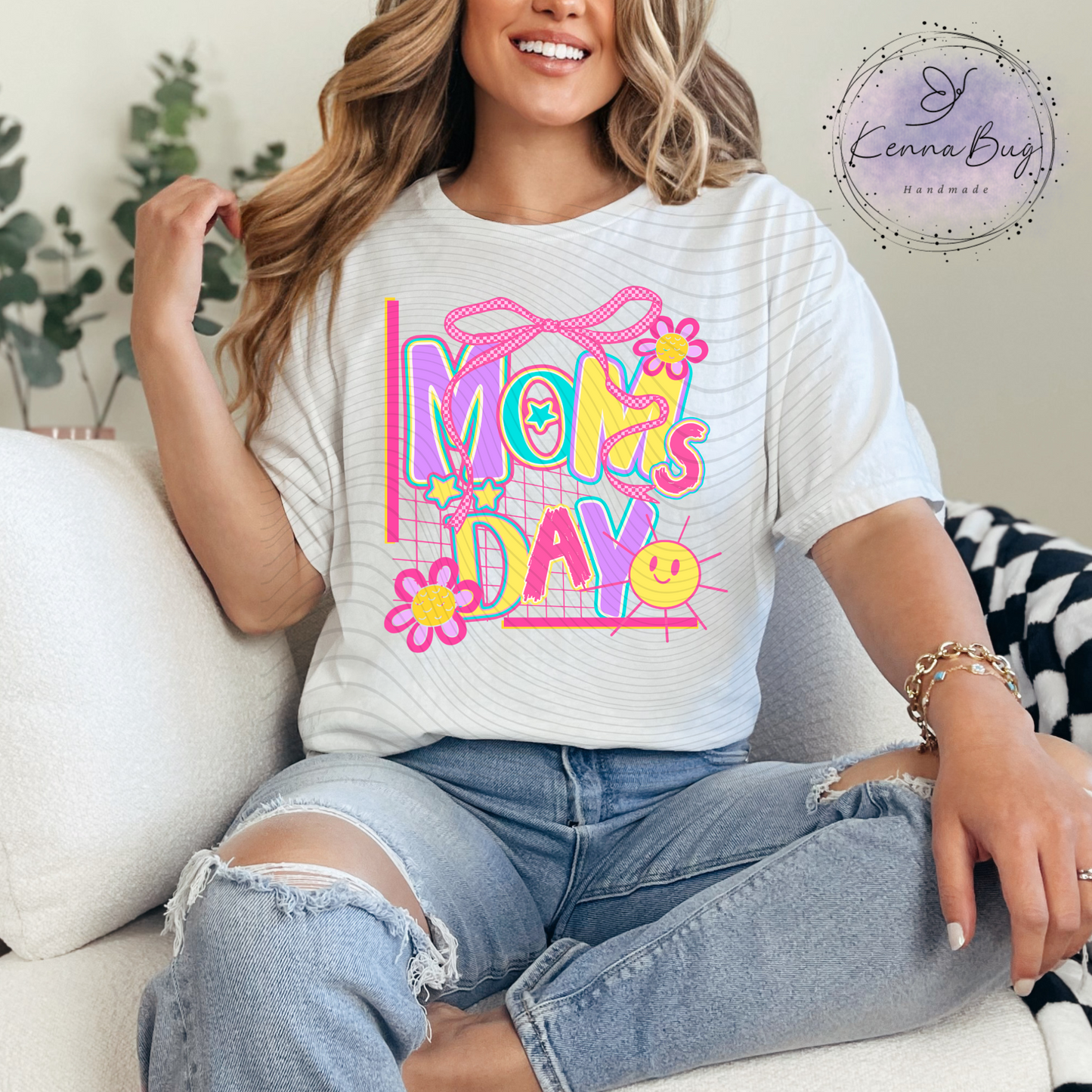 Moms Day, Mother's Day, DTF Transfer, Ready to Press, Shirt Transfer, Heat Transfer, Direct to film Transfer