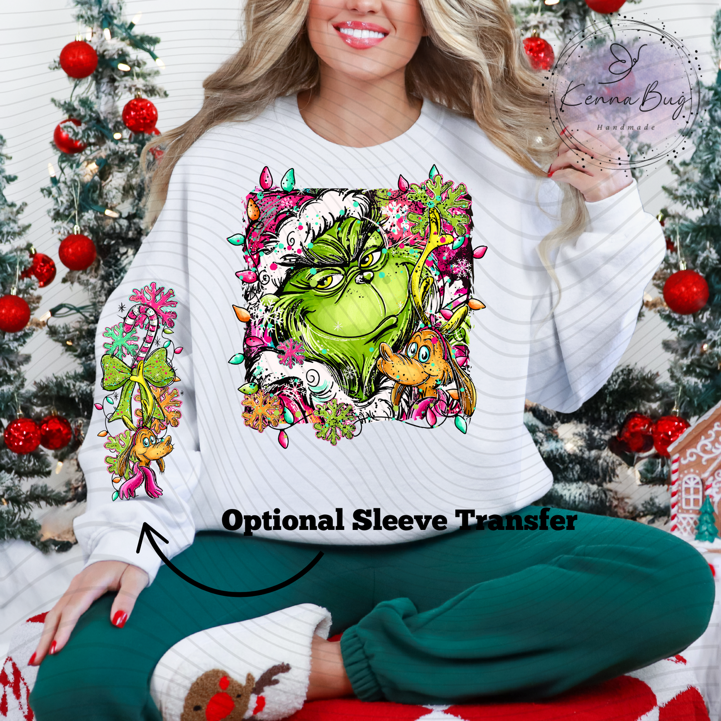 Mr. Mean One, Christmas, DTF Transfer, Ready to Press, Shirt Transfer, Heat Transfer, Direct to film Transfer