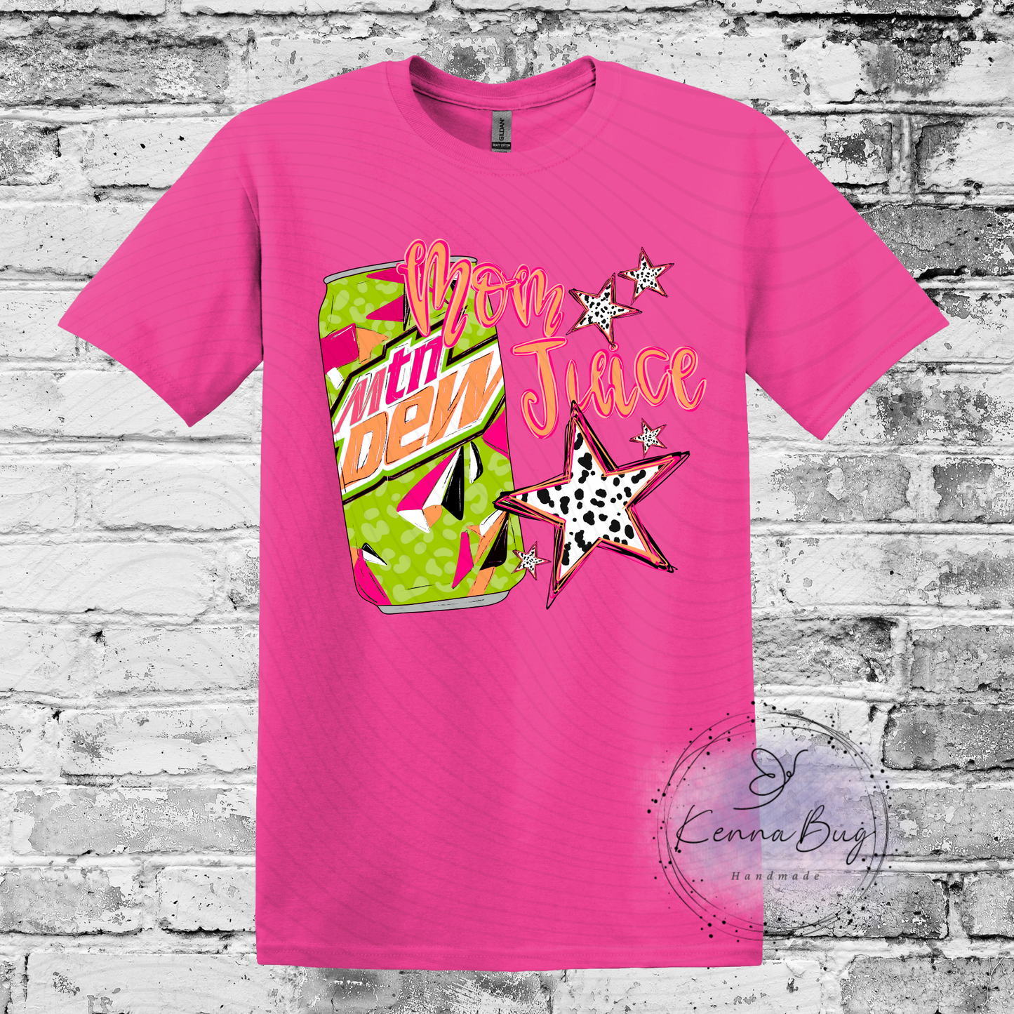 Mom Juice, Dew, Custom T-Shirt, Pick your Color, Graphic Tee, Gildan Soft Style